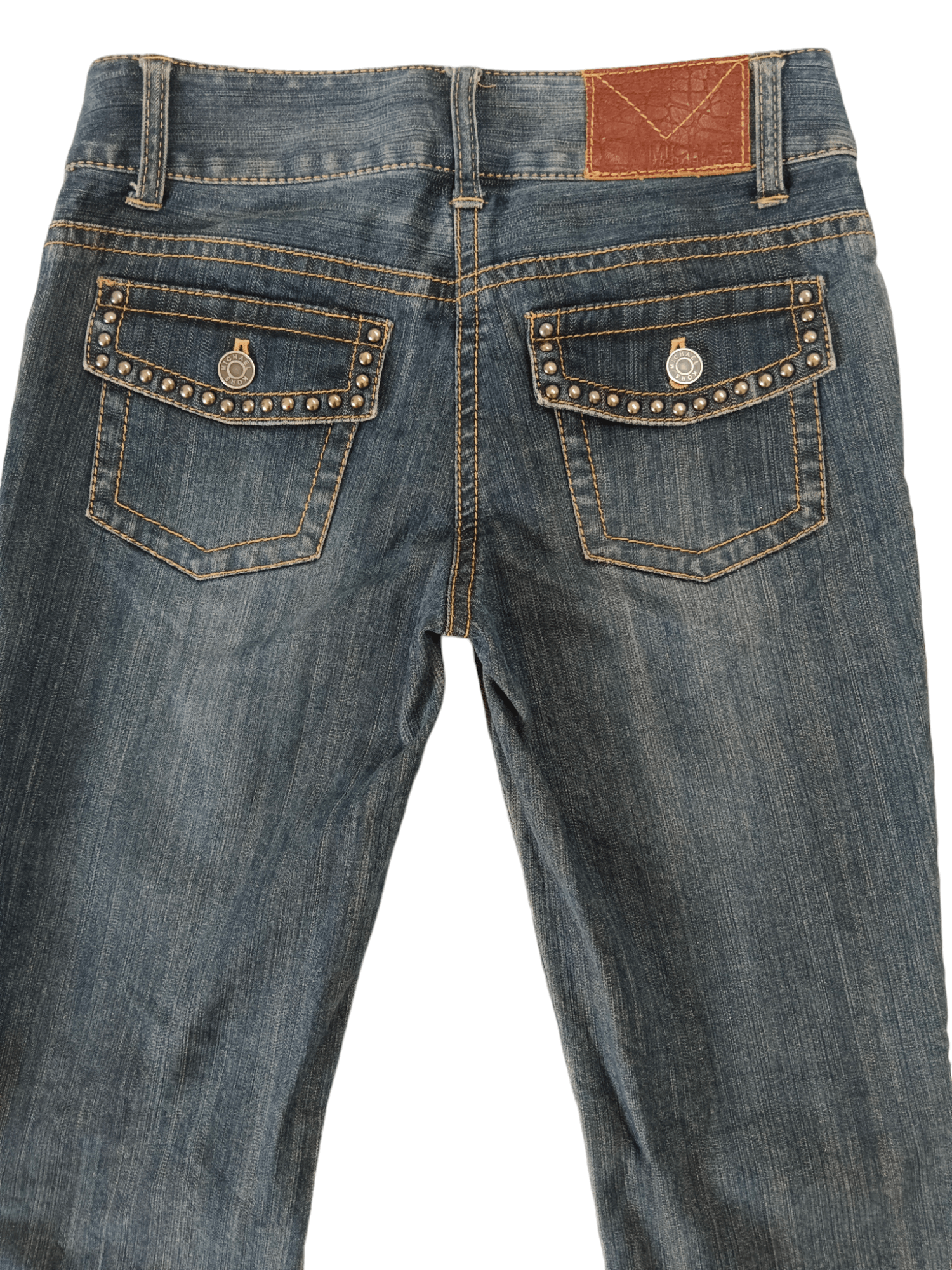 Michael Kors Michael Kors Studded Flared Denim Size 27" / US 4 / IT 40 - 4 Thumbnail