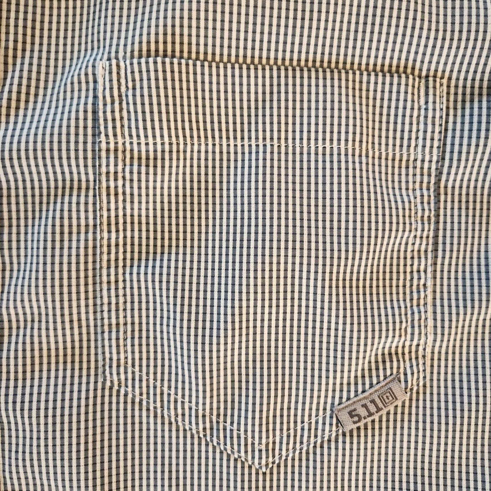 Vintage 5.11 Tactical Snap Shirt Mens Medium Short Sleeve Performance Stretch Check Size US M / EU 48-50 / 2 - 3 Thumbnail