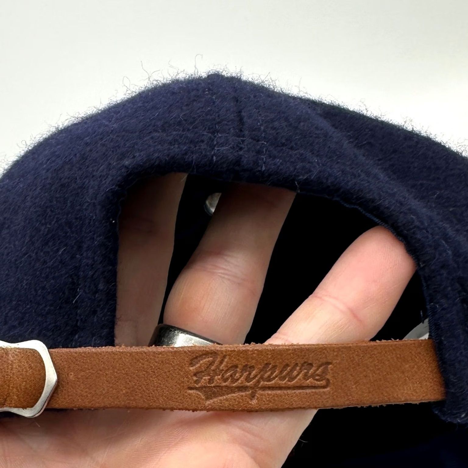 Vintage VINTAGE Harpurs Kent State University Wool Hats Mens OSFA Blue Strap Back Harpurs NEW Size ONE SIZE - 6 Thumbnail