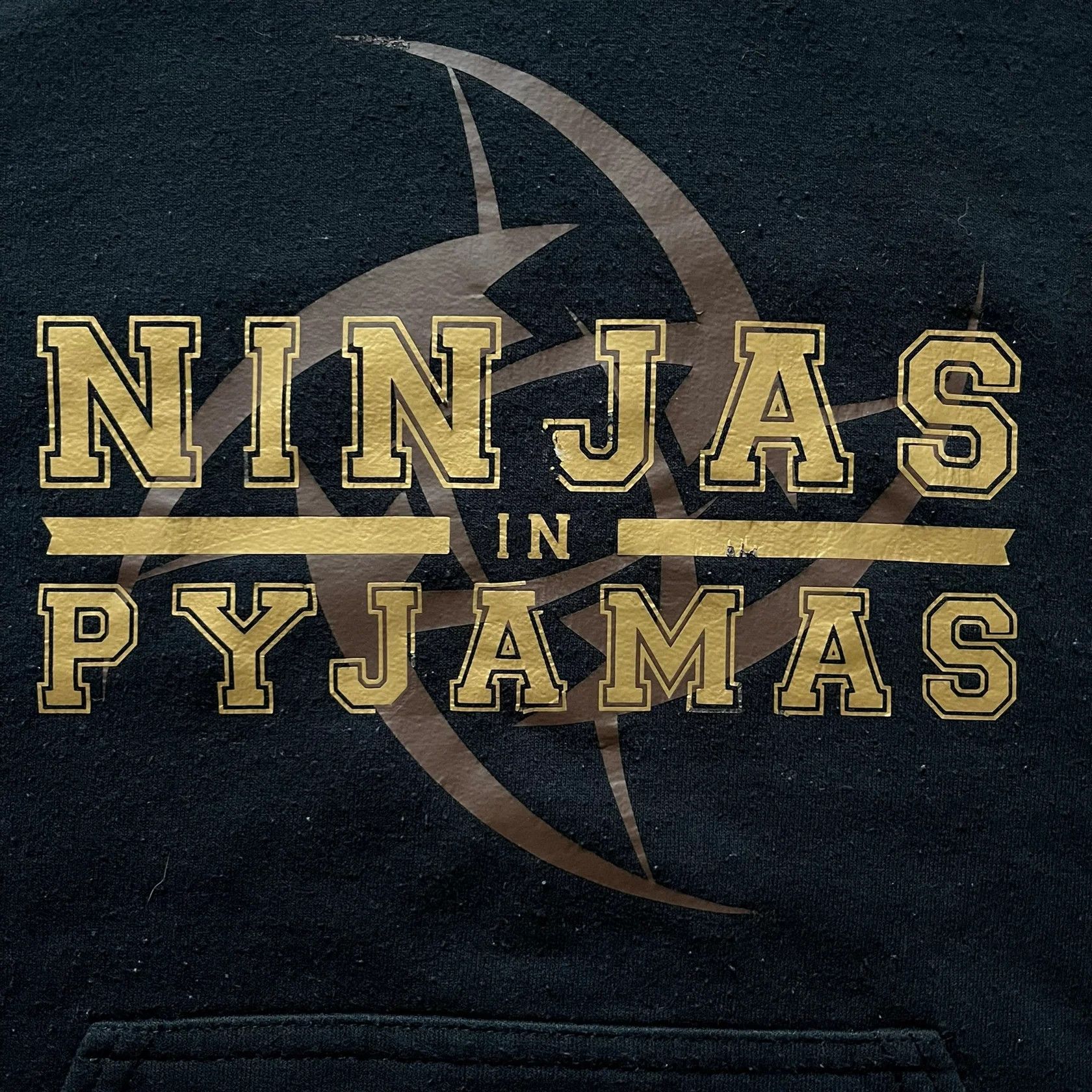 Other Ninjas In Pyjamas 2010's Black Hoodie Size US M / EU 48-50 / 2 - 2 Thumbnail