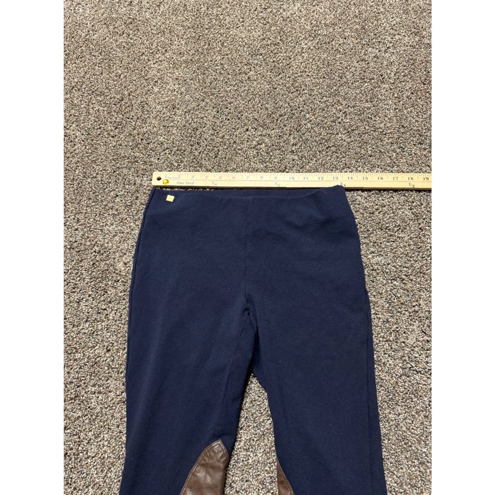 Ralph Lauren Lauren Ralph Lauren Women's Leggings Size Small Navy Blue Horse Riding Pants Size 28" / US 6 / IT 42 - 7 Thumbnail