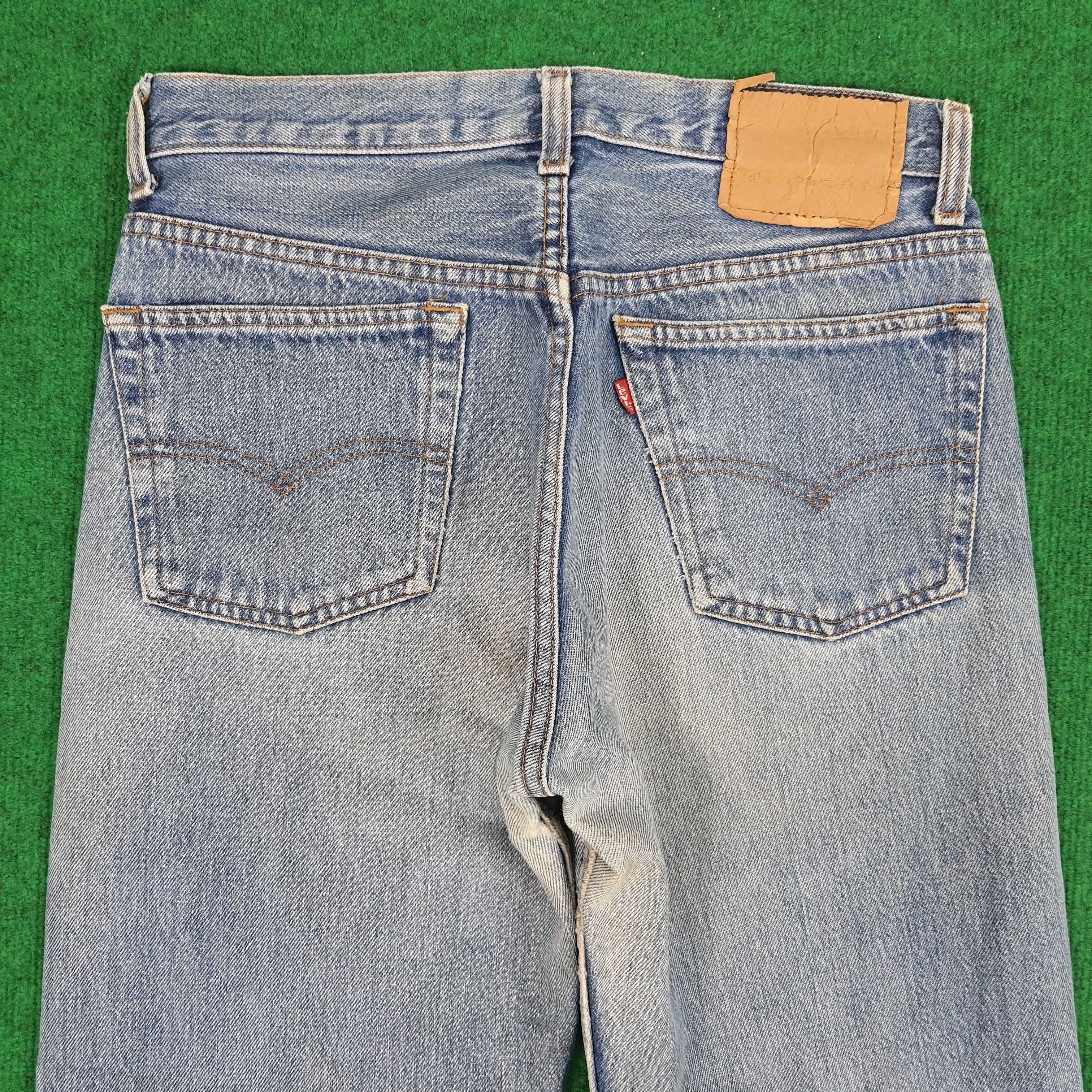 Levi's × Levi's Vintage Clothing × Vintage Vintage Levi's Straight Cut Distressed Jeans Size US 29 - 5 Thumbnail