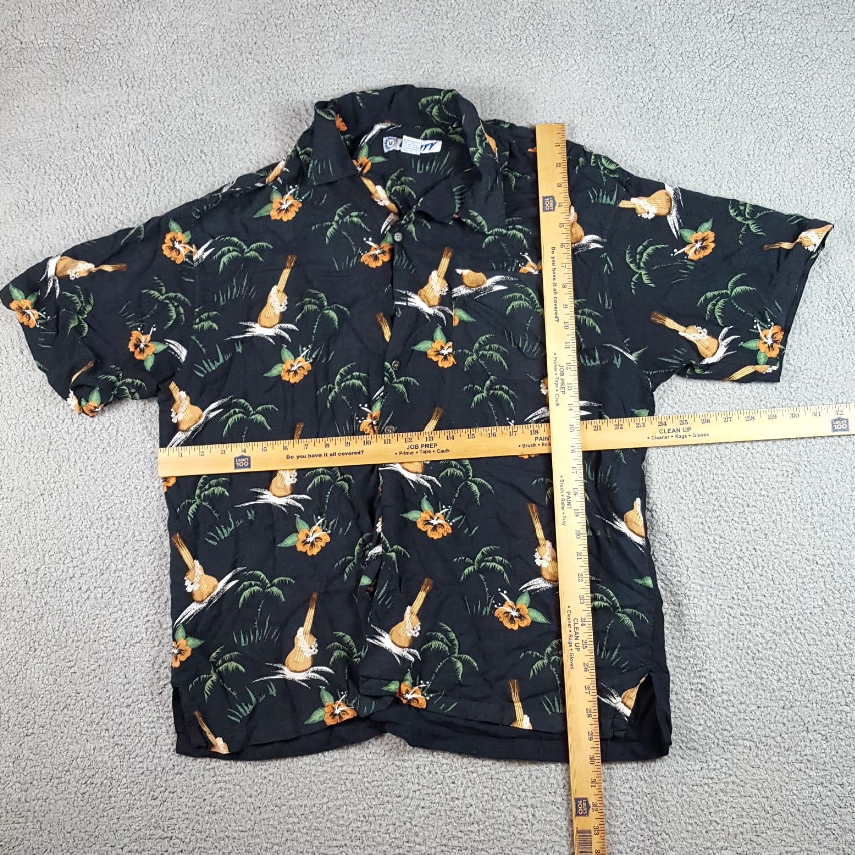 Vintage VINTAGE Utility Hawaiian Camp Shirt XL Floral Button Up Palm Tree Retro Men Size US XL / EU 56 / 4 - 6 Thumbnail
