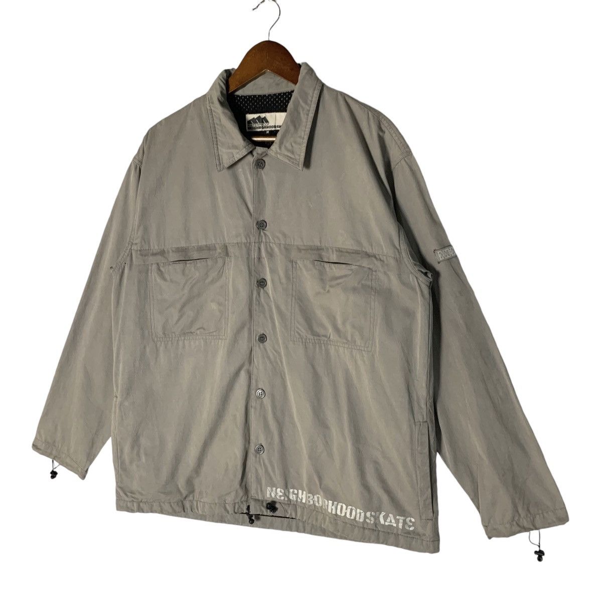 Neighborhood Neighborhood Skate Waterproof Button Up Jacket Size M Size US M / EU 48-50 / 2 - 4 Thumbnail