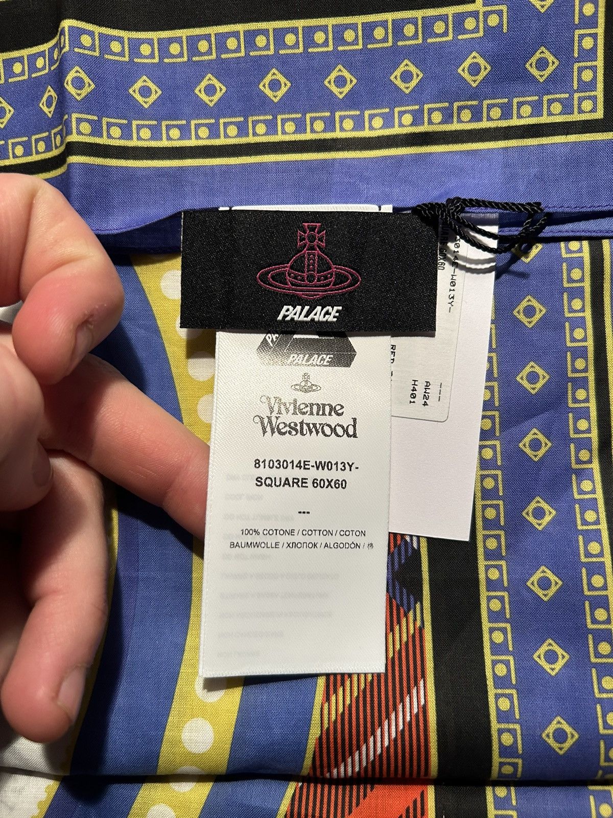 Vivienne Westwood Palace x Vivienne Westwood scarf tartan Size ONE SIZE - 5 Thumbnail