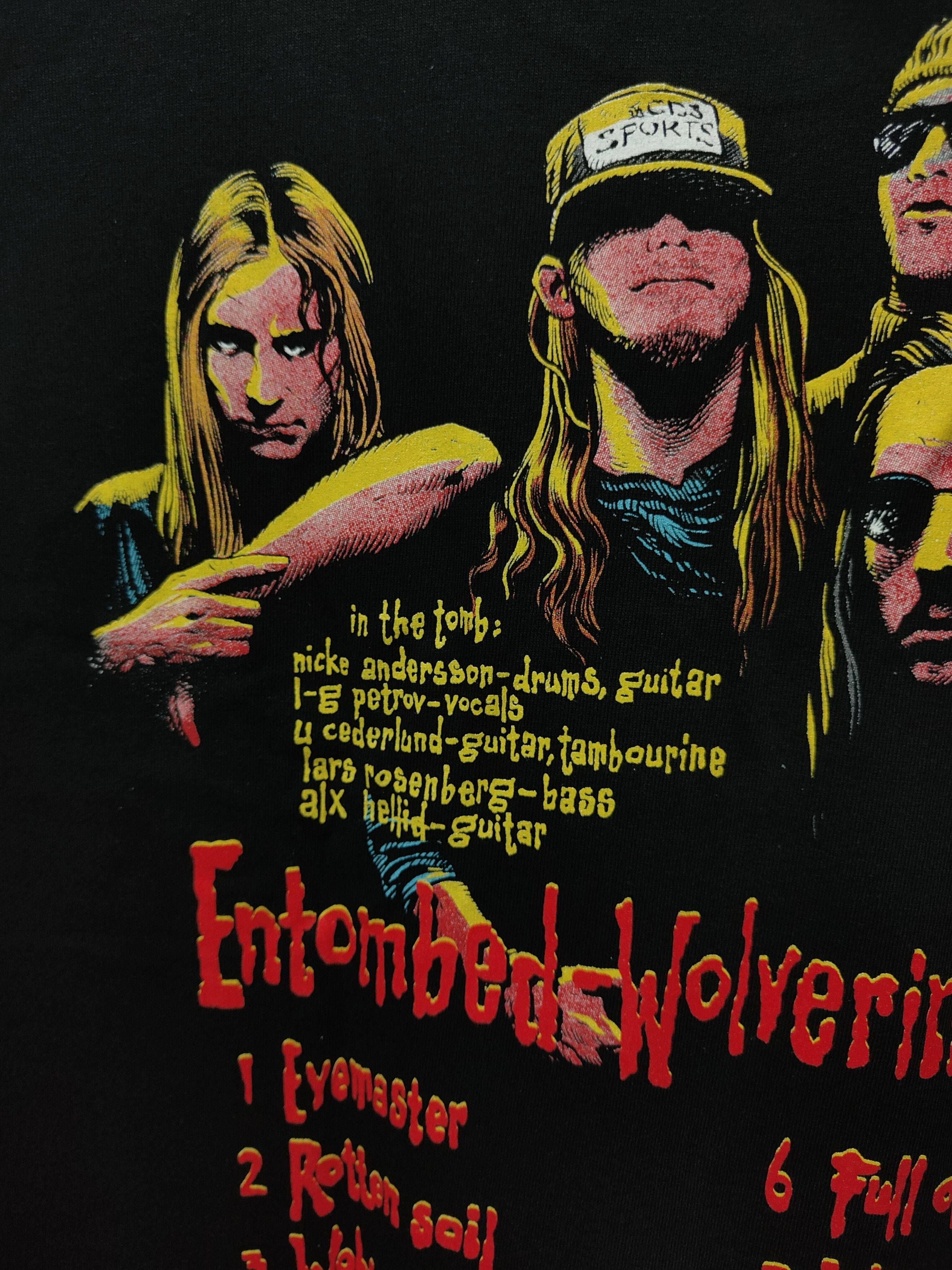 Marvel Comics Entombed "Wolverine Blues" T-shirt Size US XL / EU 56 / 4 - 8 Thumbnail