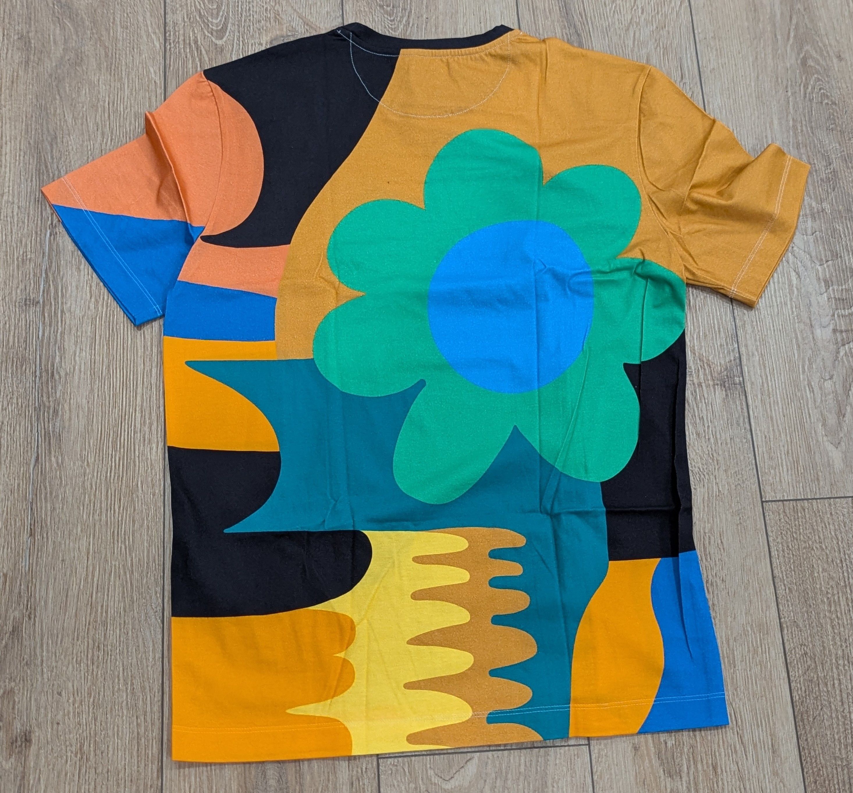 Salvatore Ferragamo Salvatore Ferragamo Graphic T-Shirt Green Multi Medium Size US M / EU 48-50 / 2 - 4 Thumbnail