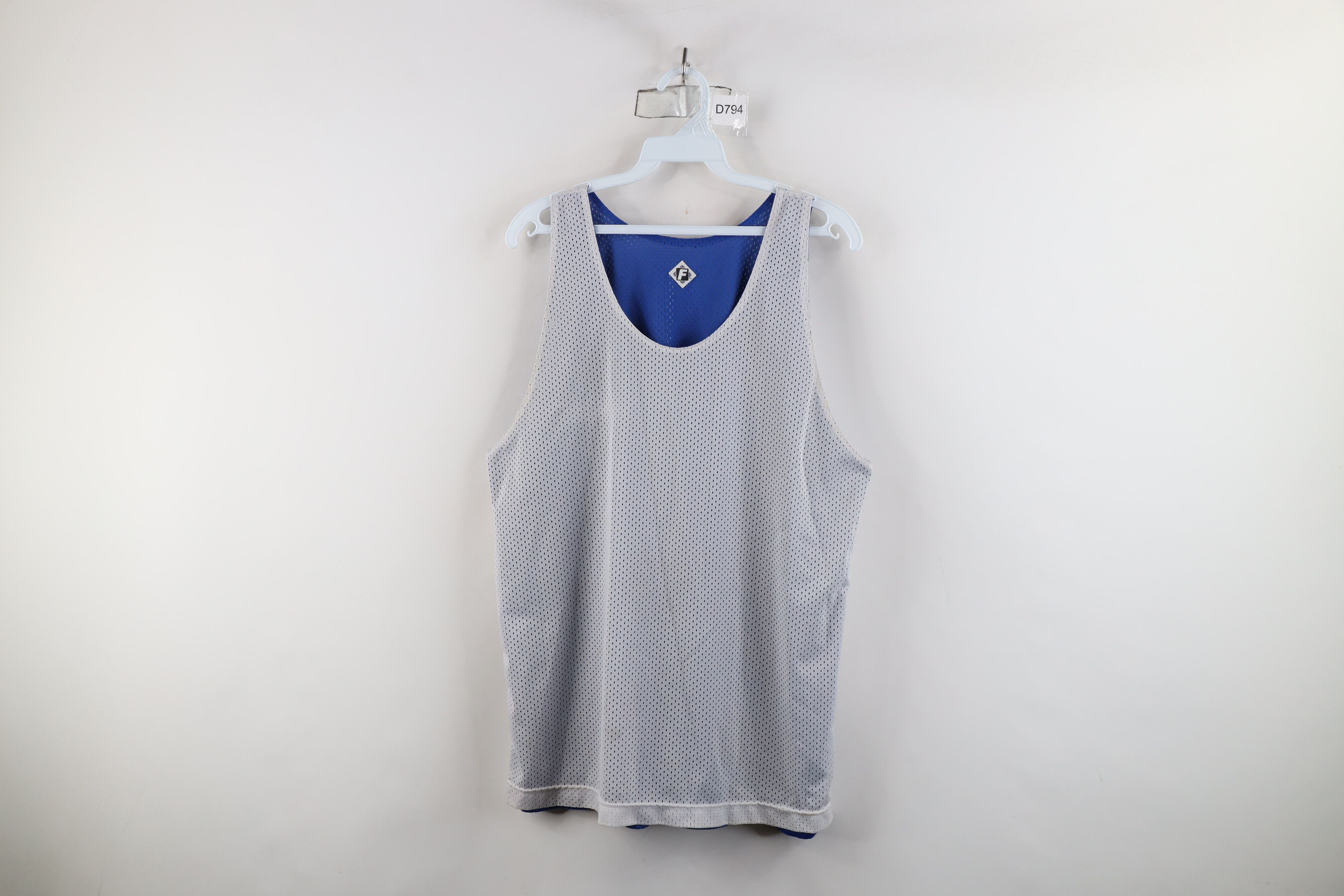 Vintage Vintage 90s Streetwear Reversible Tank Top Jersey T-Shirt Size US M / EU 48-50 / 2 - 12 Thumbnail
