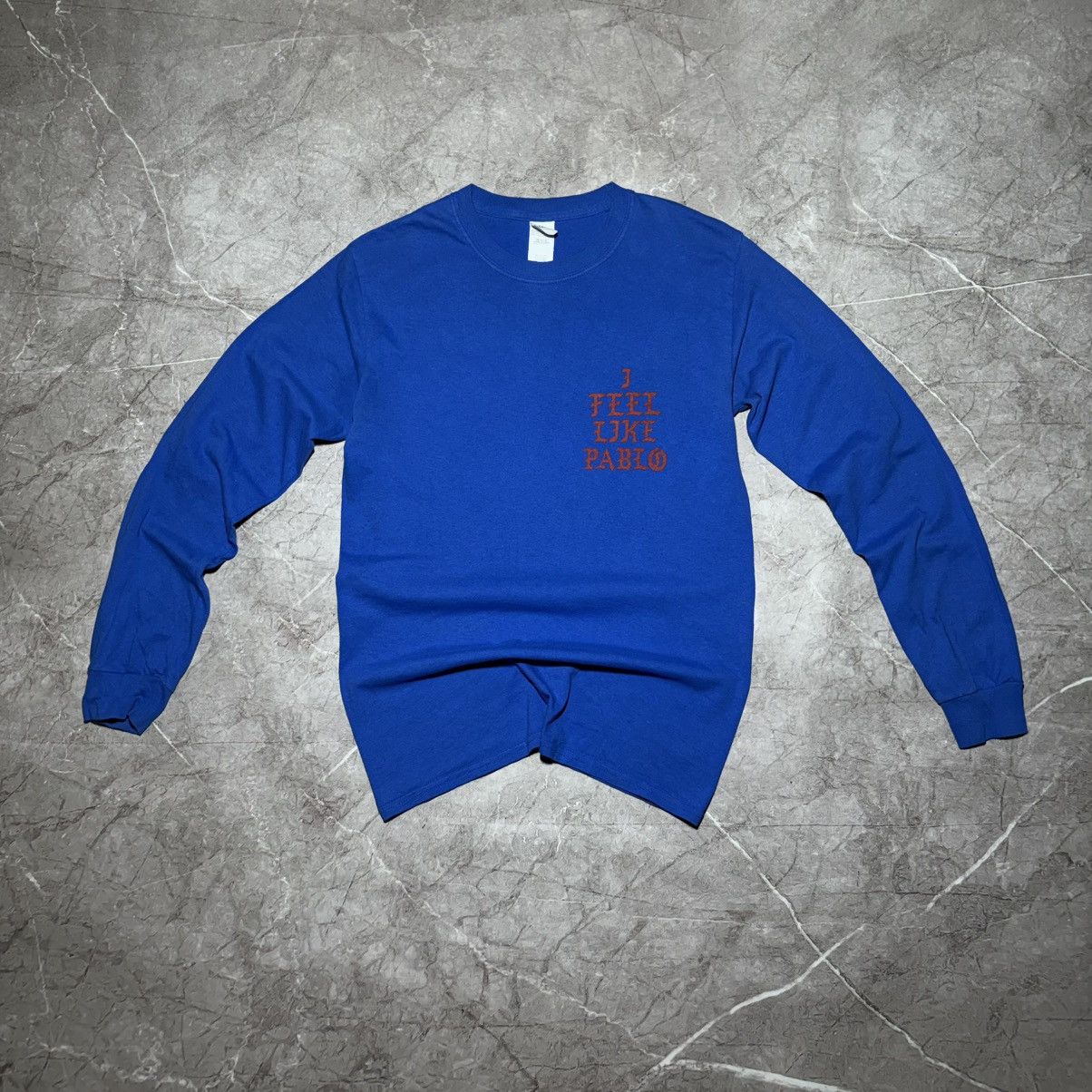 Kanye West Kanye West I Feel Like Pablo Long Sleeve Tshirt Size US S / EU 44-46 / 1 - 1 Thumbnail