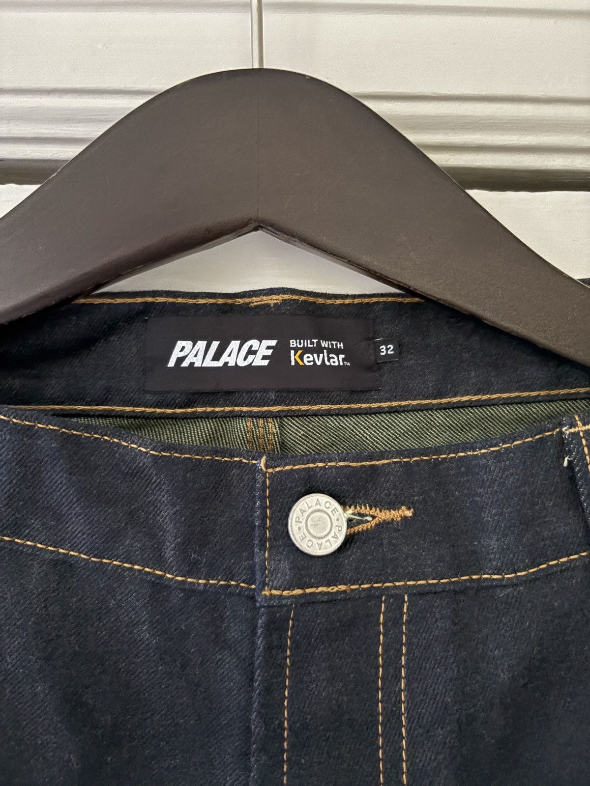 Palace Kevlar Double Panel Indigo Jeans Size US 32 / EU 48 - 6 Thumbnail