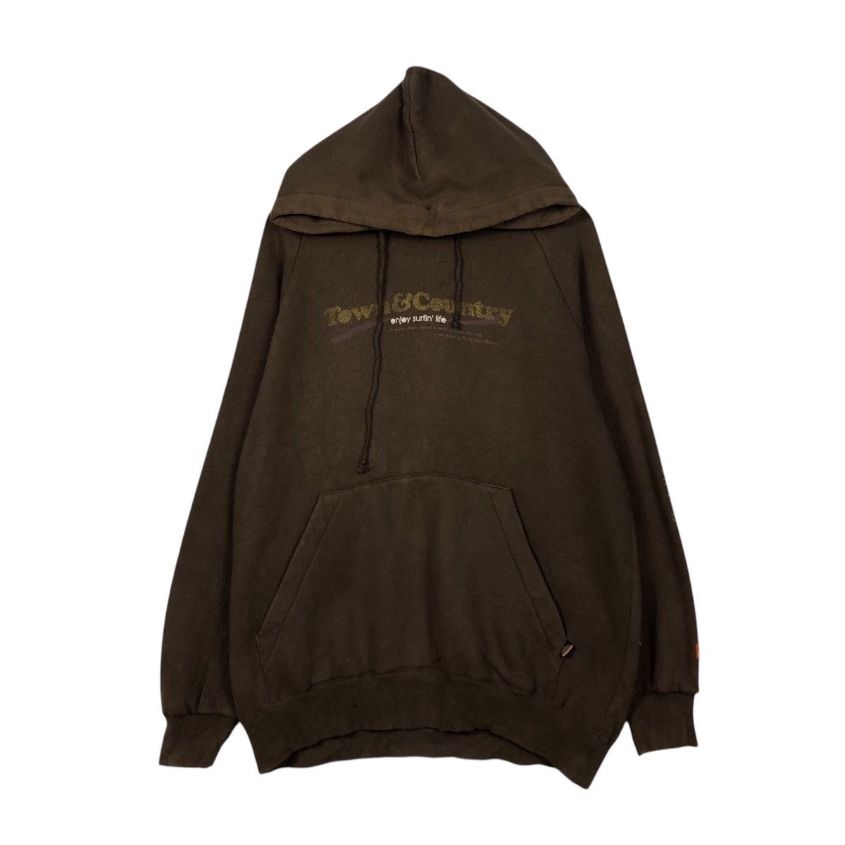 Japanese Brand × Vintage 📌Vintage Hoodie Pull Over Town & Craft Hawaii Surf Big Logo Size US M / EU 48-50 / 2 - 2 Thumbnail