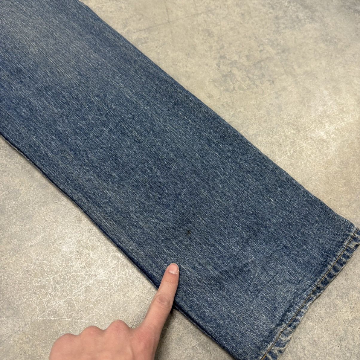 PPFM PPFM Alphabet Spellout Japanese Denim Jeans Size US 32 / EU 48 - 7 Thumbnail