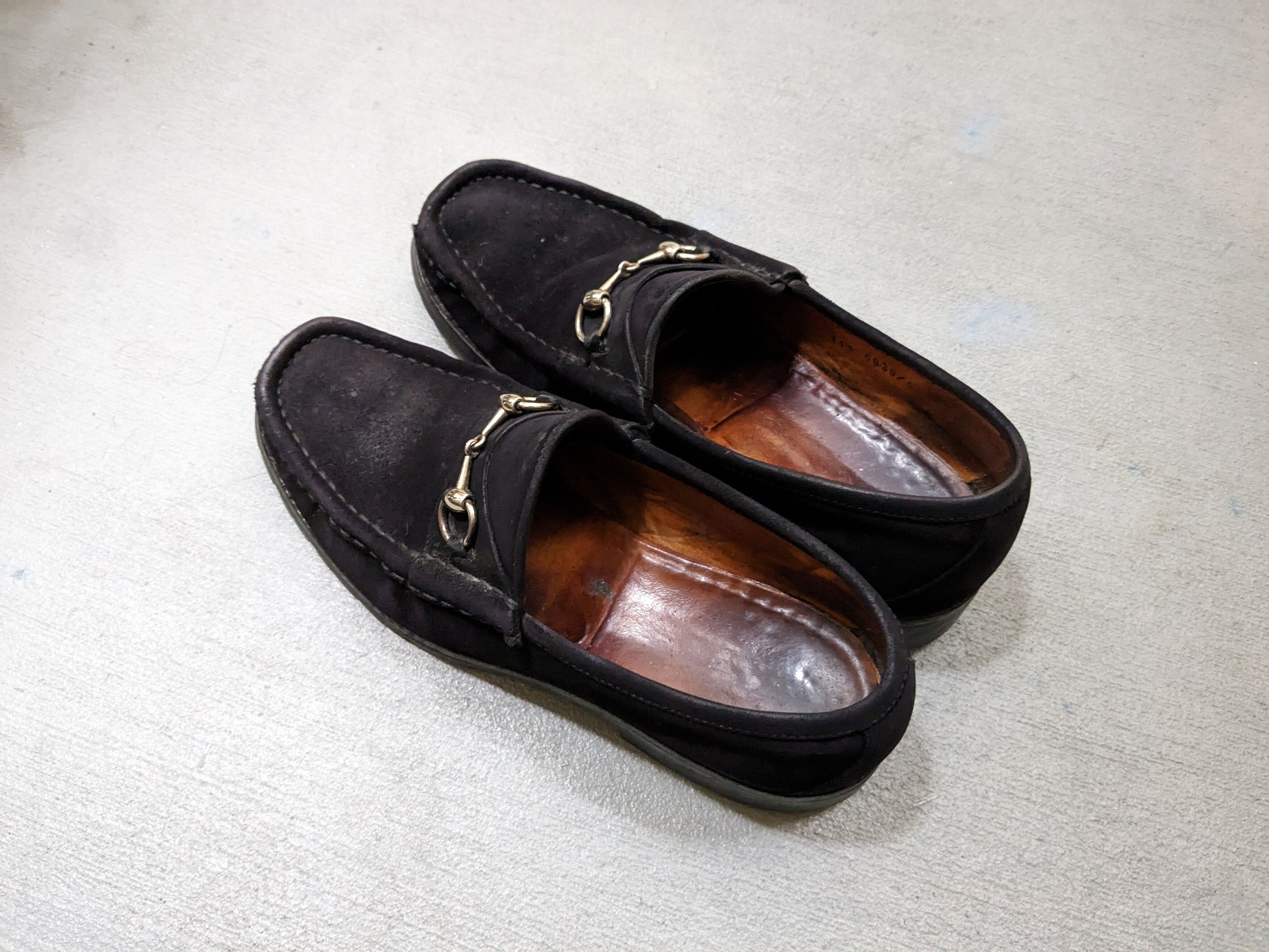 Gucci Gucci Horsebit Loafers Black Leather Size 9.5 Italy Slip On Size US 9.5 / EU 42-43 - 13 Thumbnail