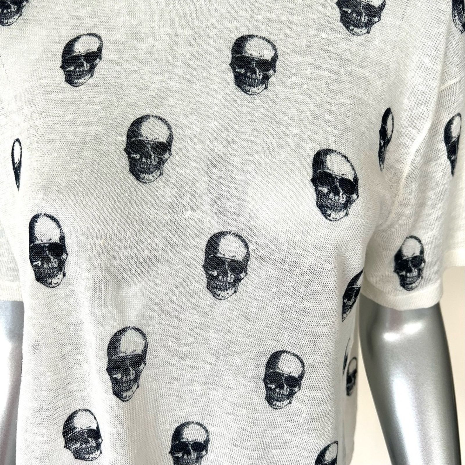 Other Women white top skull print size M Size M / US 6-8 / IT 42-44 - 2 Thumbnail