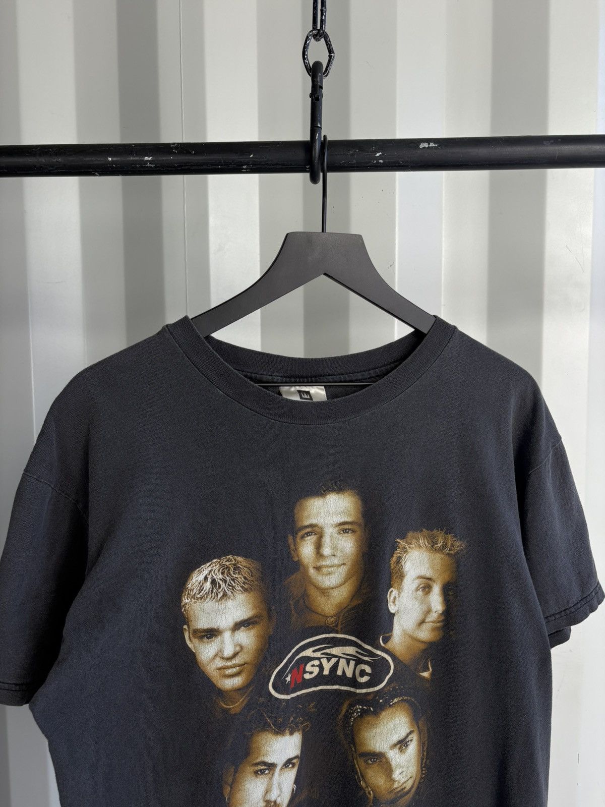 Band Tees Nsync Thrashed Faded Distressed Shirt ERD Grunge WCC Size US L / EU 52-54 / 3 - 4 Thumbnail