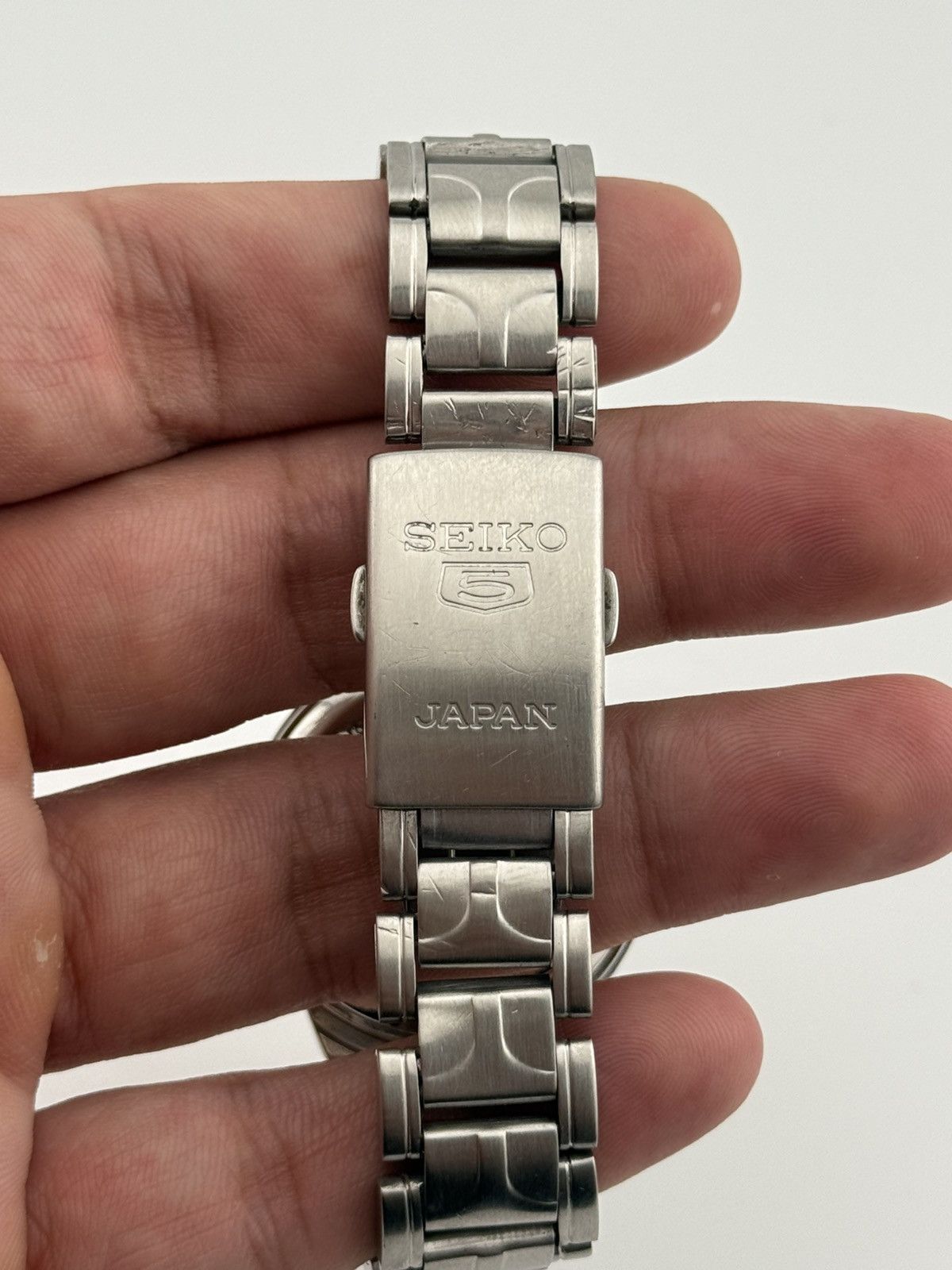 Seiko × Vintage Seiko 7S26 Gray Dial 35mm Watch Stainless Bracelet Size 34 - 5 Thumbnail