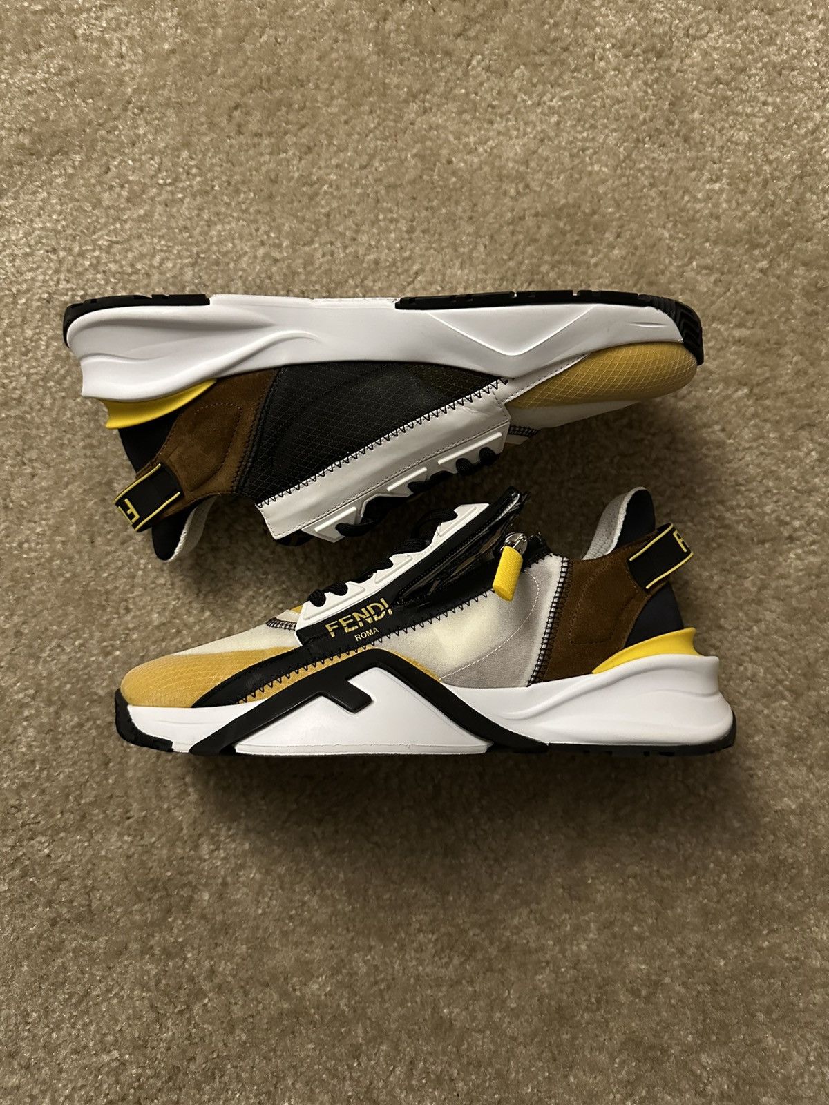 Fendi Feni Flow trainers Size US 8.5 / EU 41-42 - 5 Thumbnail