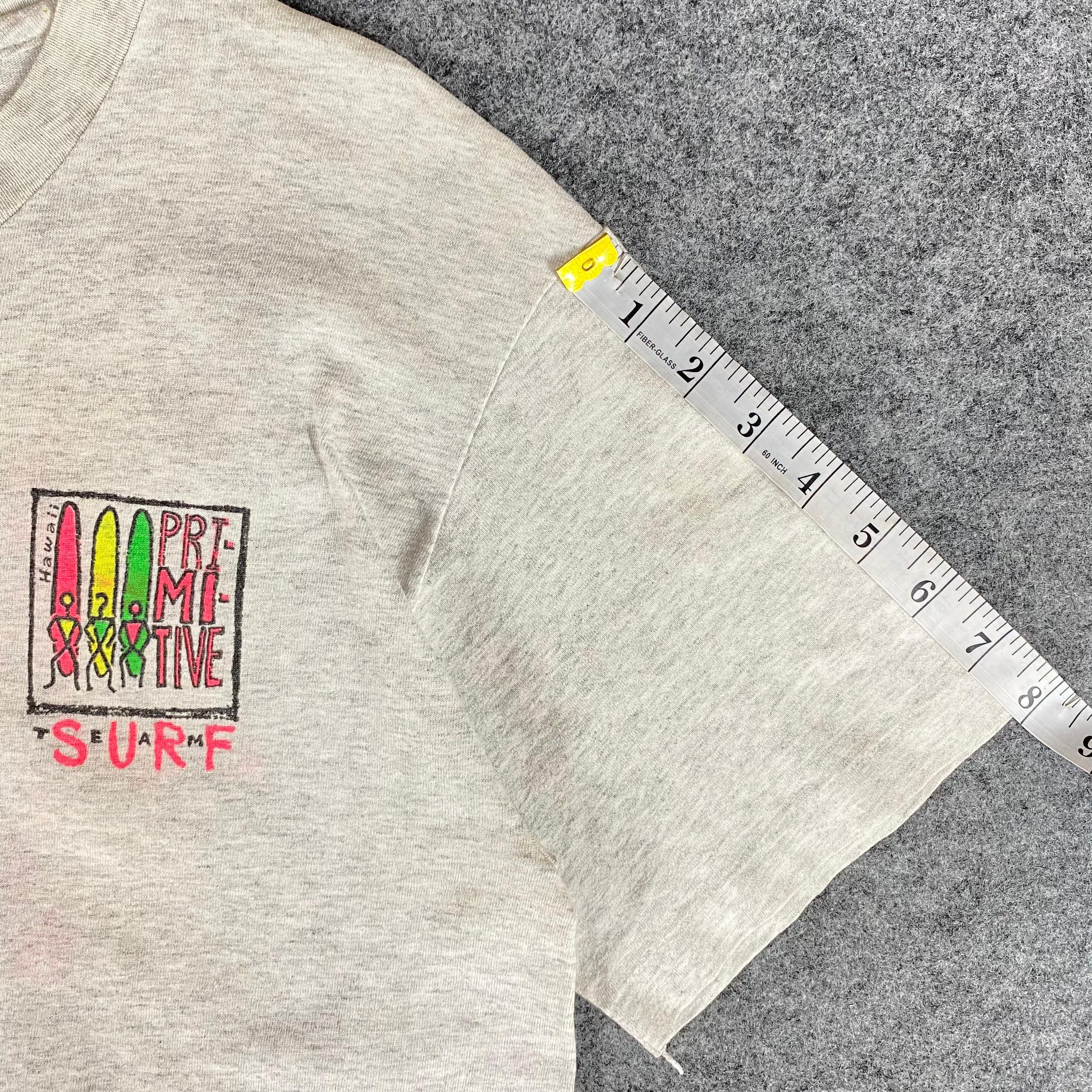 Vintage Vintage 90s Hawaii Team Surf Premitive Tshirt Size US M / EU 48-50 / 2 - 9 Thumbnail