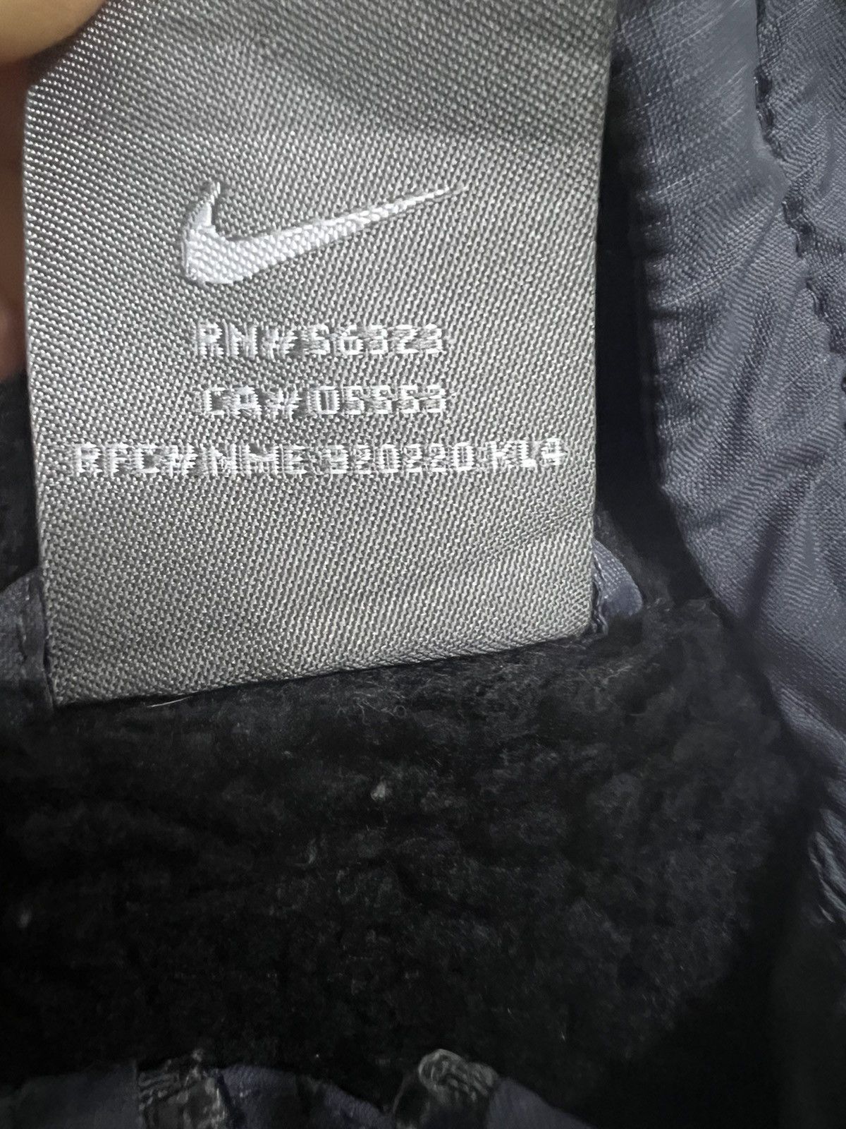 Nike × Vintage Vintage Nike black unisex jacket. (CJ8) Size US M / EU 48-50 / 2 - 4 Thumbnail