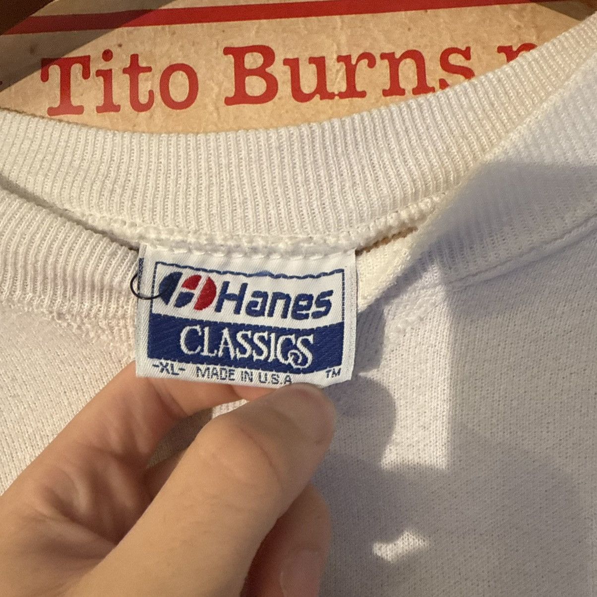 Vintage Vintage BMW Logo Car Crewneck Sweatshirt White 1990s XL Size US XL / EU 56 / 4 - 5 Thumbnail