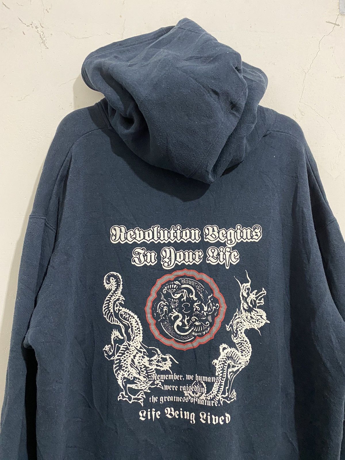 Hysteric Glamour Japanese tribal poem dragon hooded Size US XL / EU 56 / 4 - 2 Thumbnail