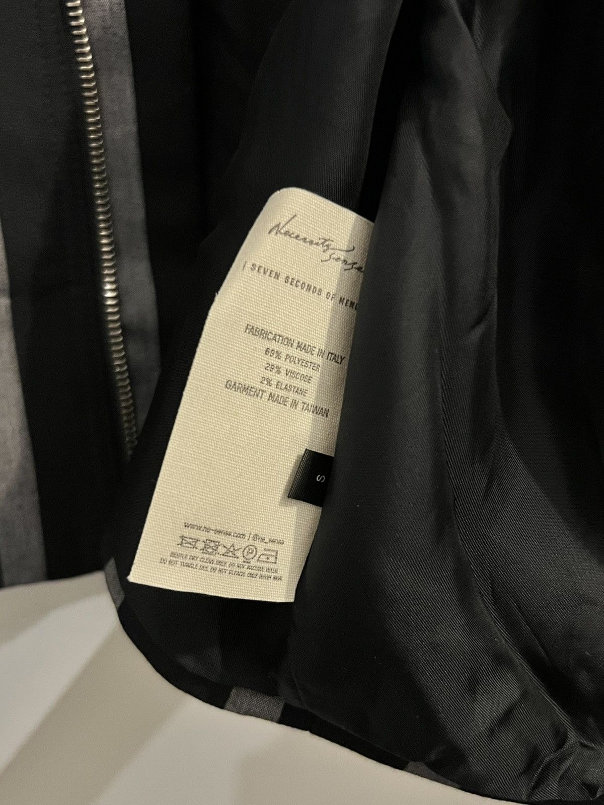NE.SENSE Pinstripe Boxy Jacket Size US S / EU 44-46 / 1 - 5 Thumbnail