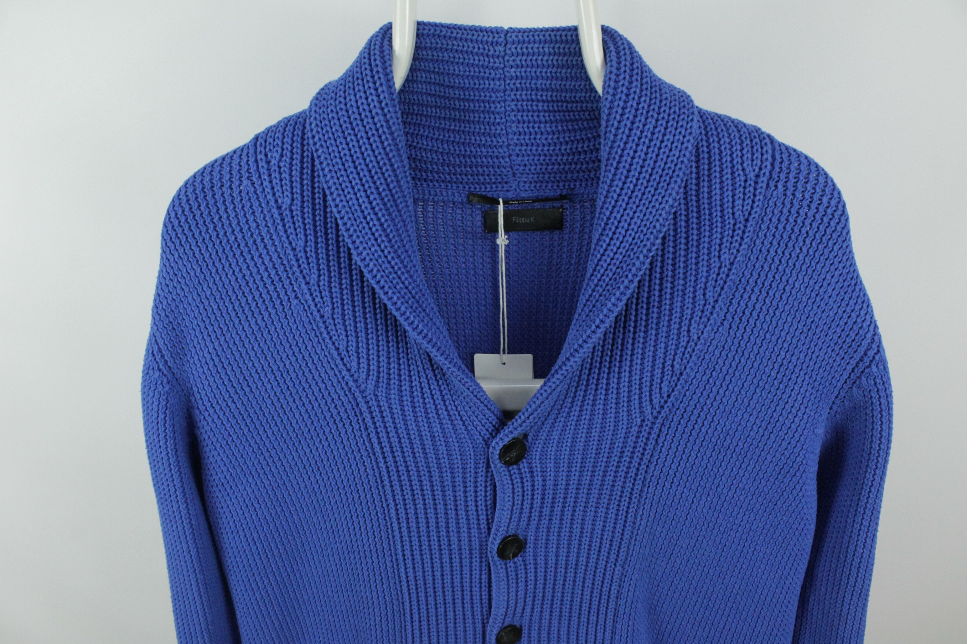 Filippa K × Japanese Brand Filippa K Rebecca Rib Sweater Cardigan Loose Knit Size S / US 4 / IT 40 - 2 Thumbnail