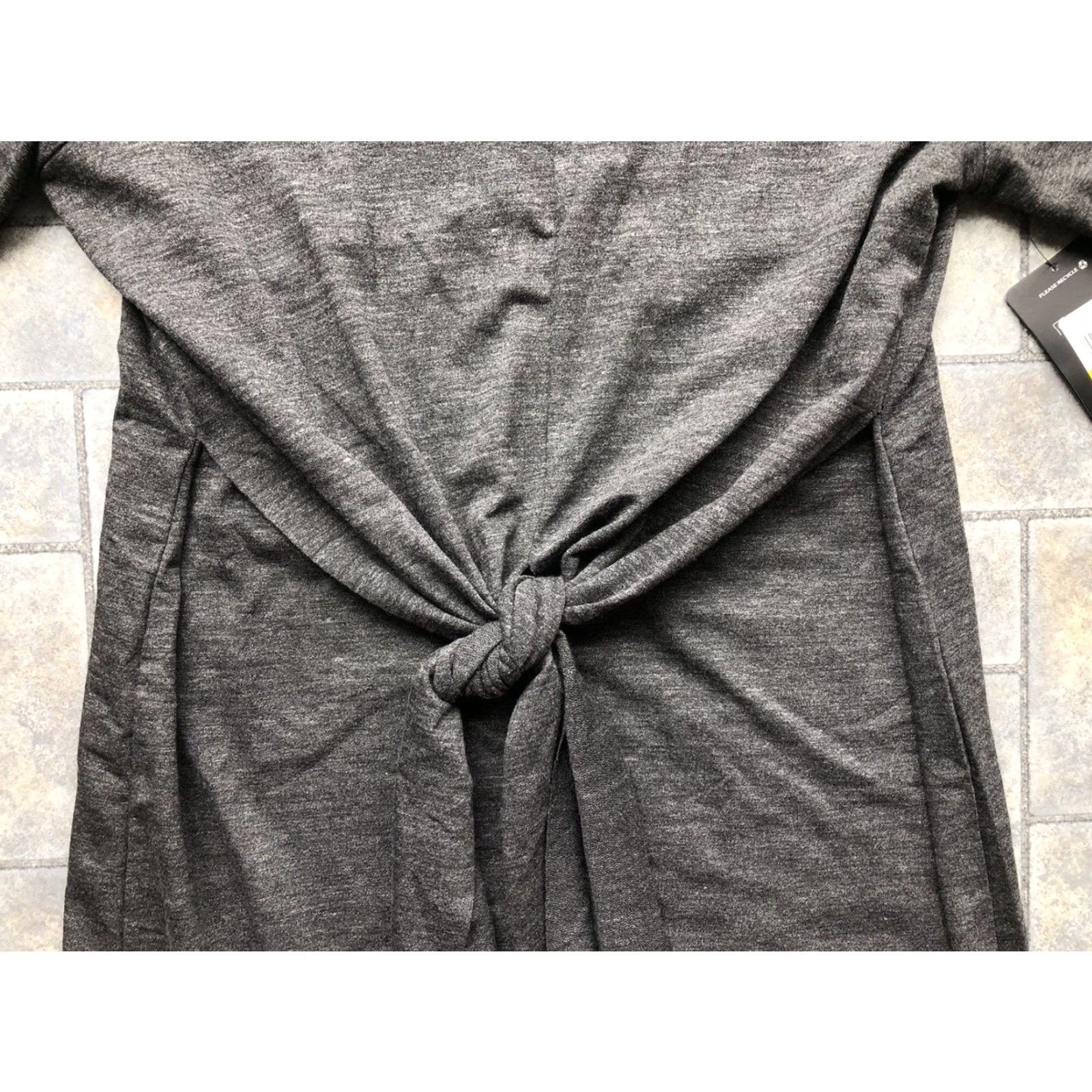 Vintage Marc New York Performance Dress Gray Knee Length Short Sleeve Women M Size M / US 6-8 / IT 42-44 - 3 Thumbnail