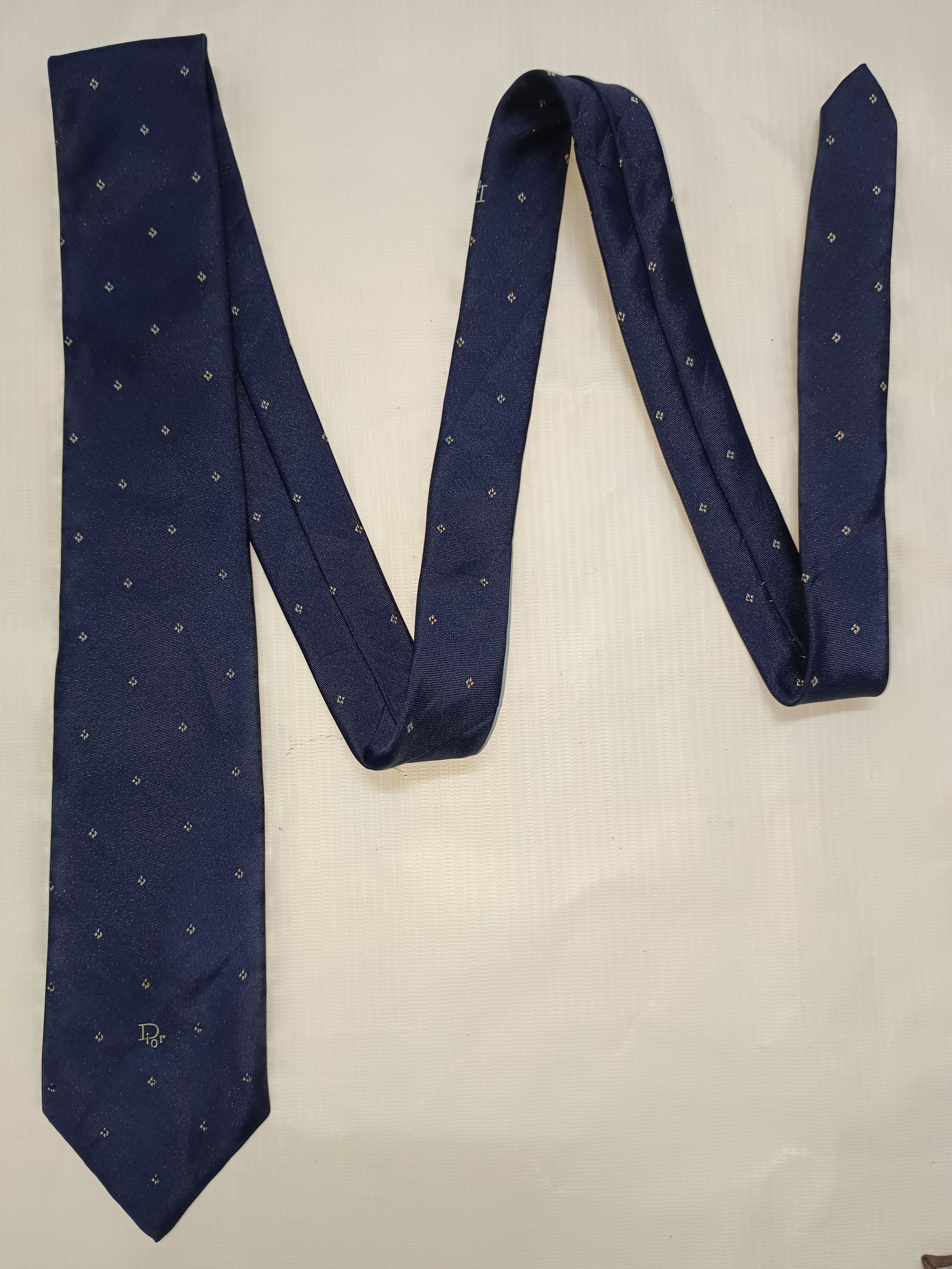 Christian Dior Monsieur × Dior Vintage 80s Christian Dior Necktie Size ONE SIZE - 6 Thumbnail