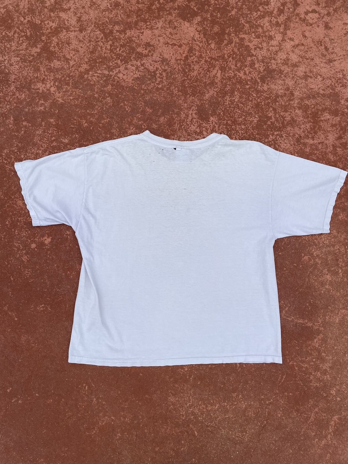 NFL Vintage 90s Faded Distressed St Louis Rams NFL Boxy Rap Tee Size US XL / EU 56 / 4 - 5 Thumbnail