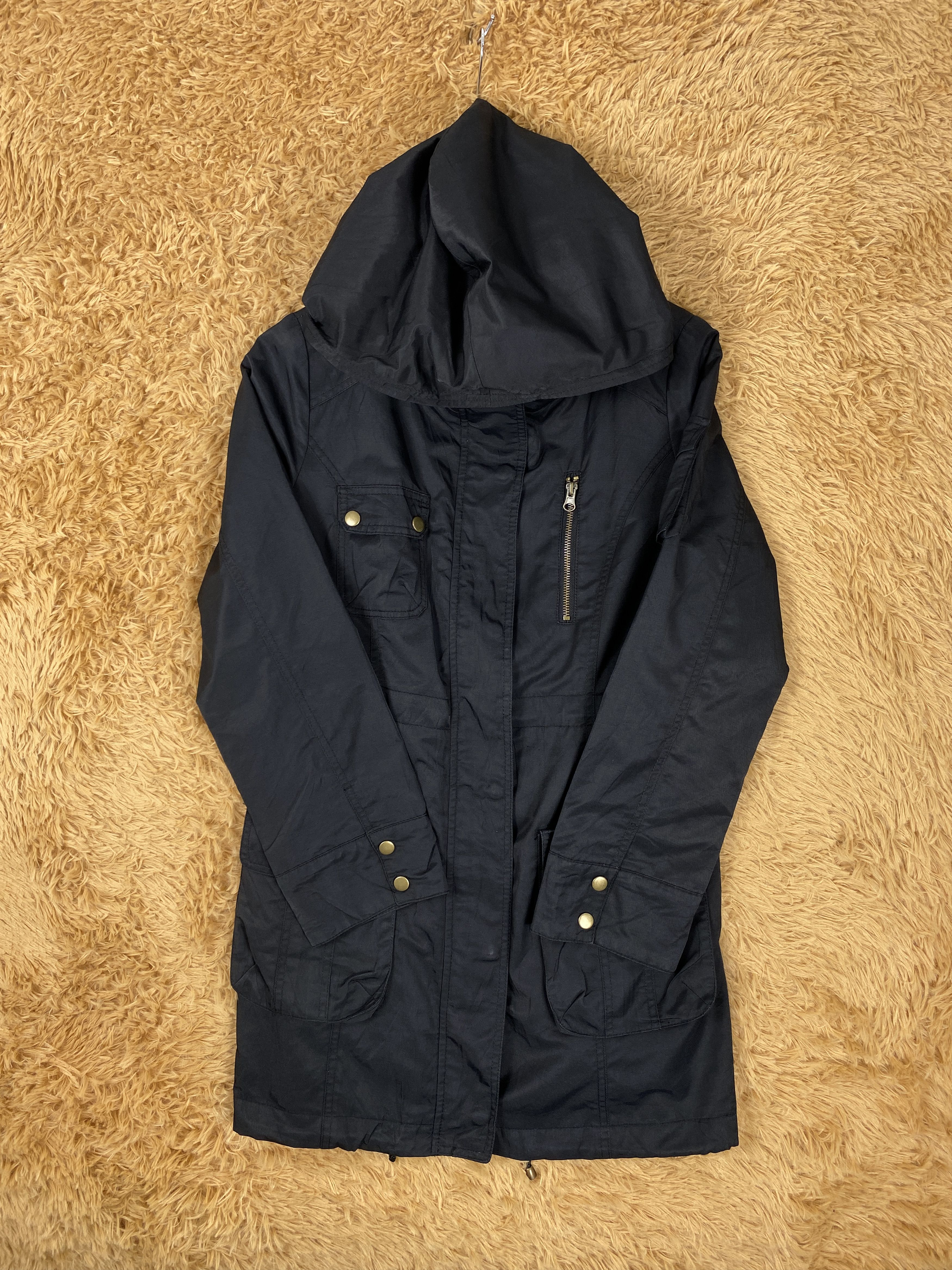 Japanese Brand Vintage Ru Jeans Hoodie Long Jacket J2159 Size US S / EU 44-46 / 1 - 3 Thumbnail