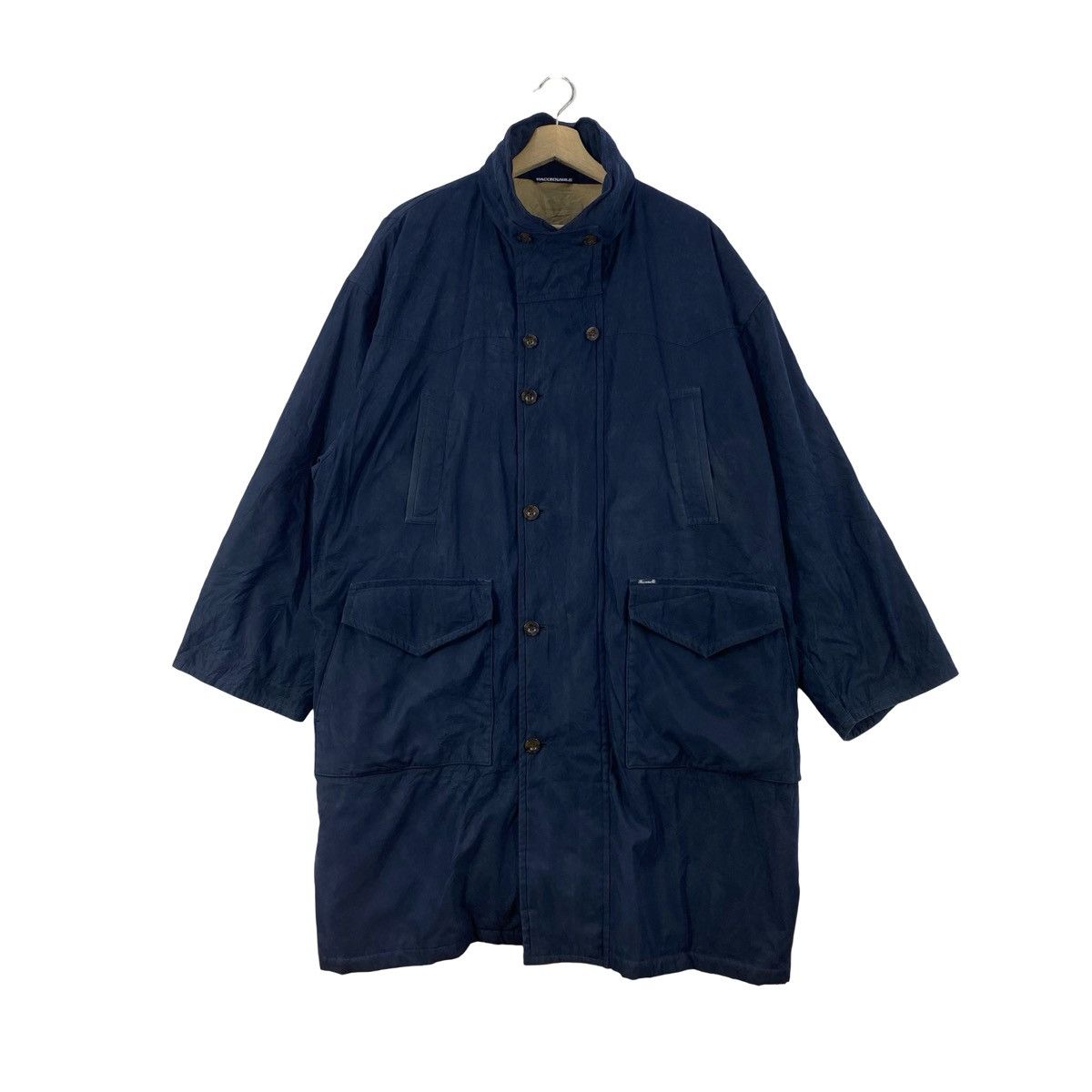 Vintage Vintage FACONNABLE ALBERT Goldberg Oversized Long Coat Size US M / EU 48-50 / 2 - 1 Thumbnail