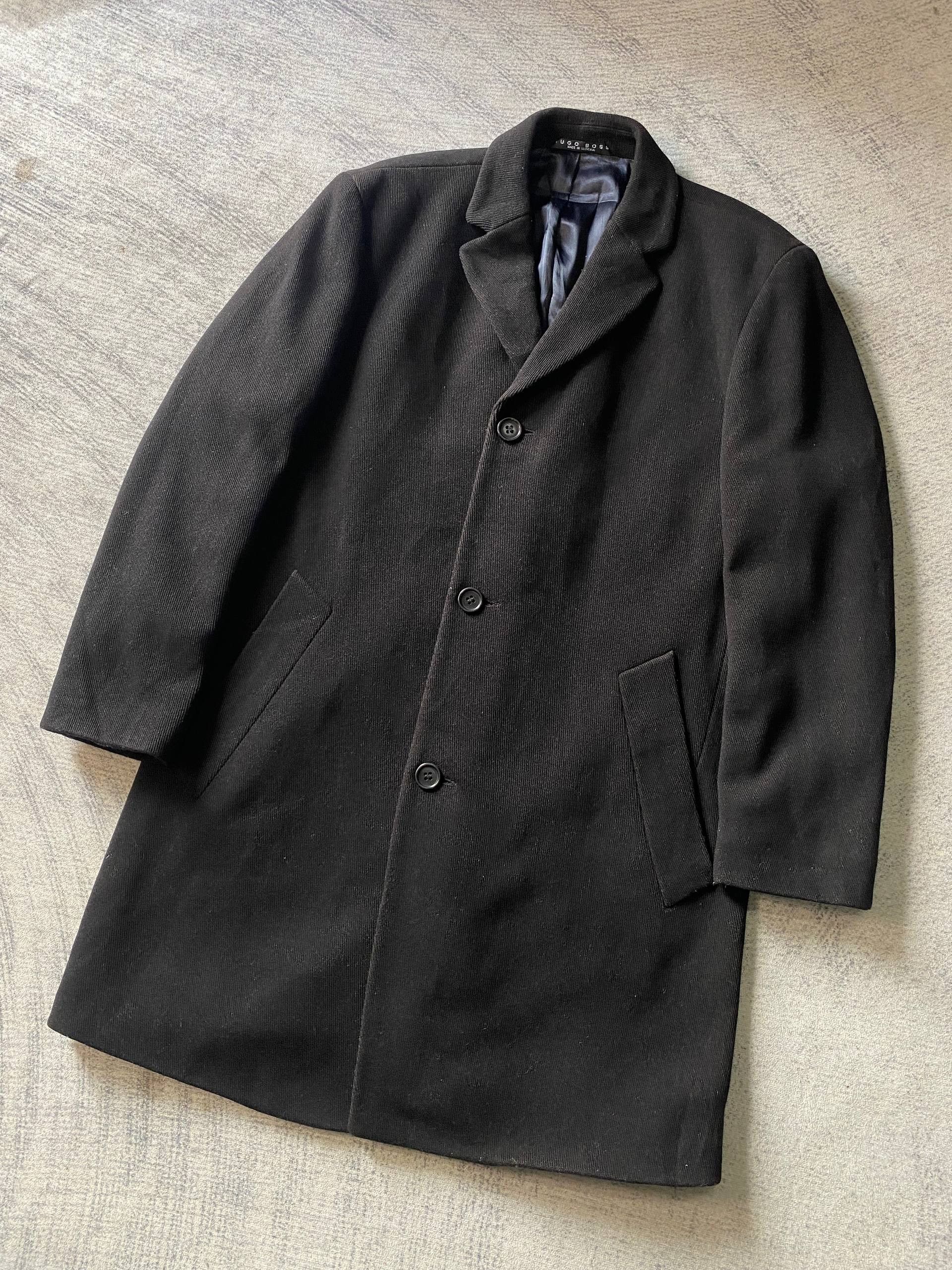 Hugo Boss Hugo Boss Stratus Virgin Wool Overcoat Size US M / EU 48-50 / 2 - 2 Thumbnail