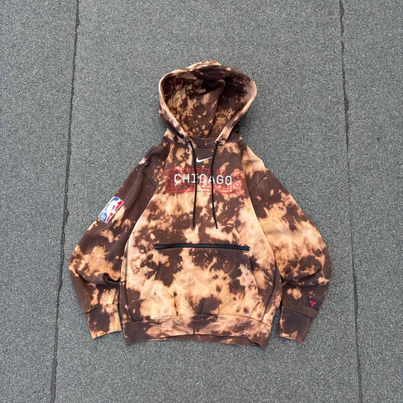 NBA × Nike × Vintage Nike Chicago Bulls hoodie Size US S / EU 44-46 / 1 - 1 Thumbnail