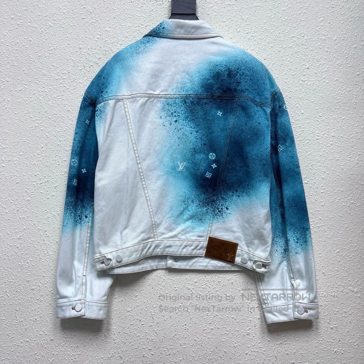 Louis Vuitton louis vuitton blue white denim jacket. Size US L / EU 52-54 / 3 - 2 Thumbnail