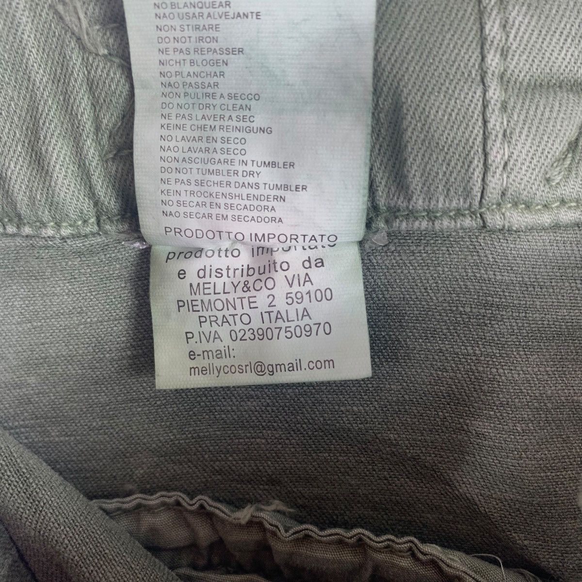 Japanese Brand MELLY & CO bondage cargo pants Size US 32 / EU 48 - 24 Thumbnail