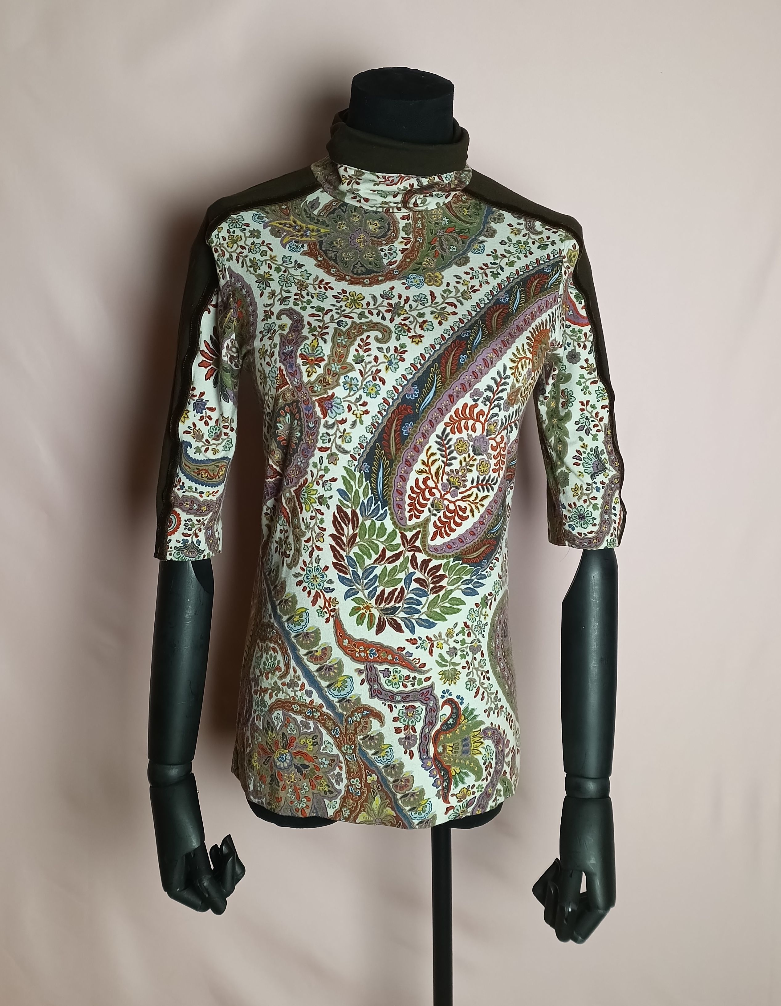 Etro ETRO Milano Paisley Print Turtleneck Top Jumper Size M / US 6-8 / IT 42-44 - 1 Thumbnail