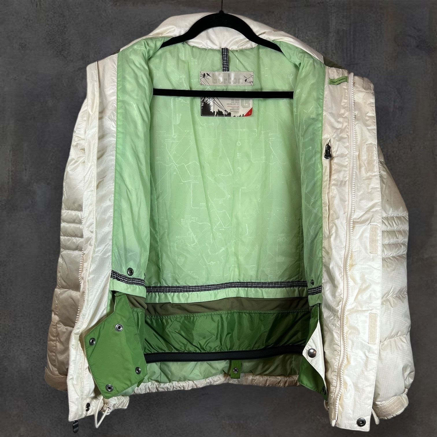 Burton Burton Snowboarding Jacket Nordic Down Cream Men's Small L5 Size US S / EU 44-46 / 1 - 5 Thumbnail