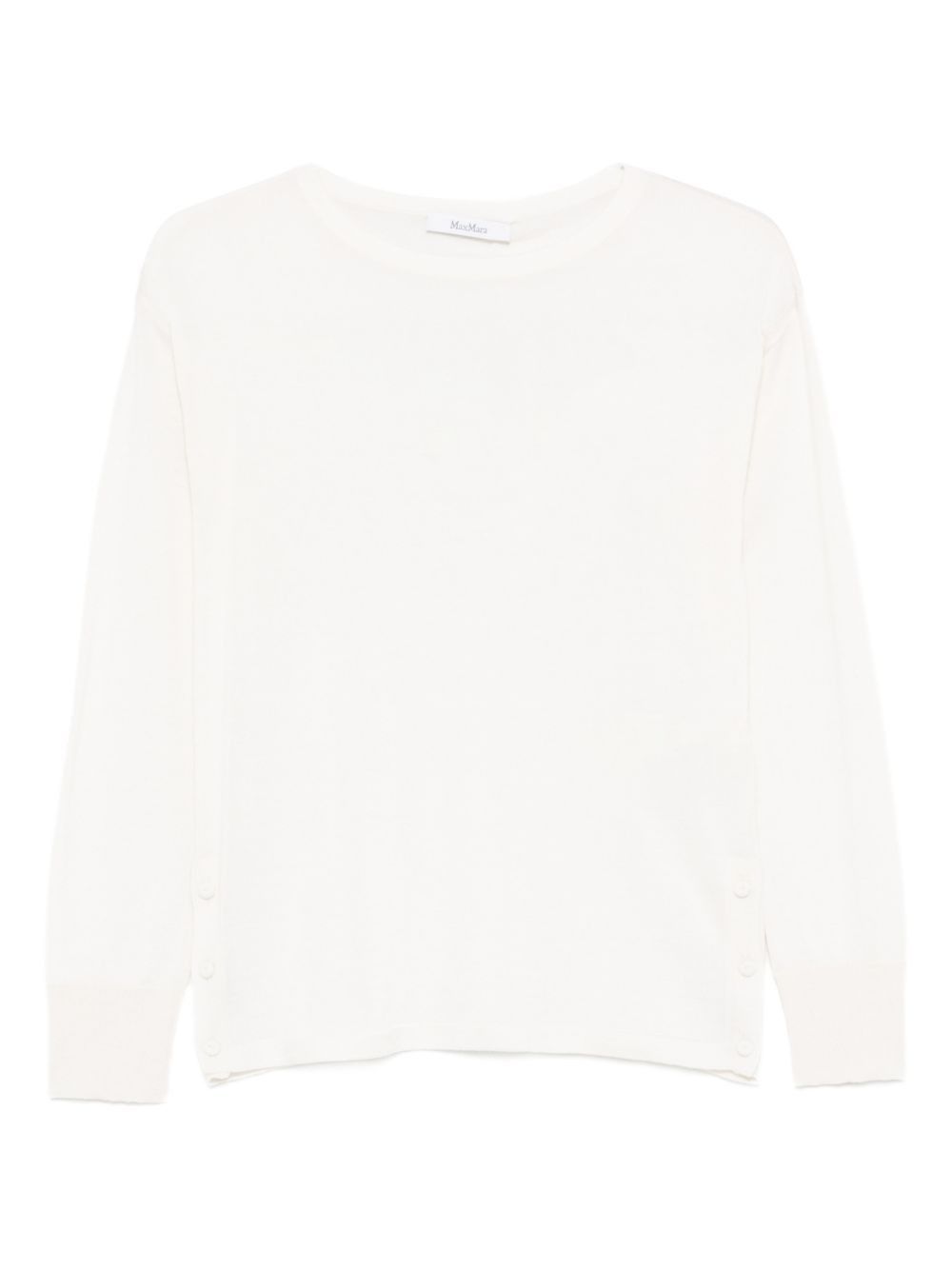 Max Mara CASHMERE AND SILK SWEATER Size XS / US 0-2 / IT 36-38 - 1 Thumbnail