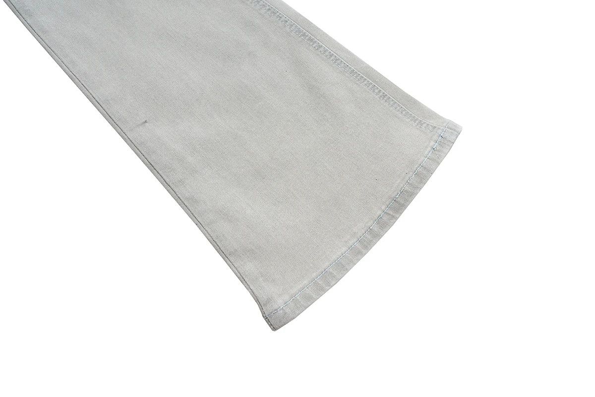 Jean × Vintage High Street Washed Waxed Baggy Bootcut Flare Jeans Size US 33 - 11 Thumbnail