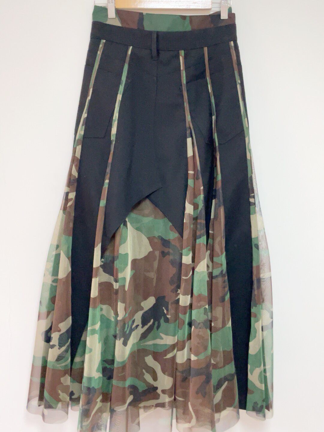 Junya Watanabe Junya Watanabe 21AW Camo Wrap Maxi Skirt Archive GGGG1 Size 31" - 2 Thumbnail