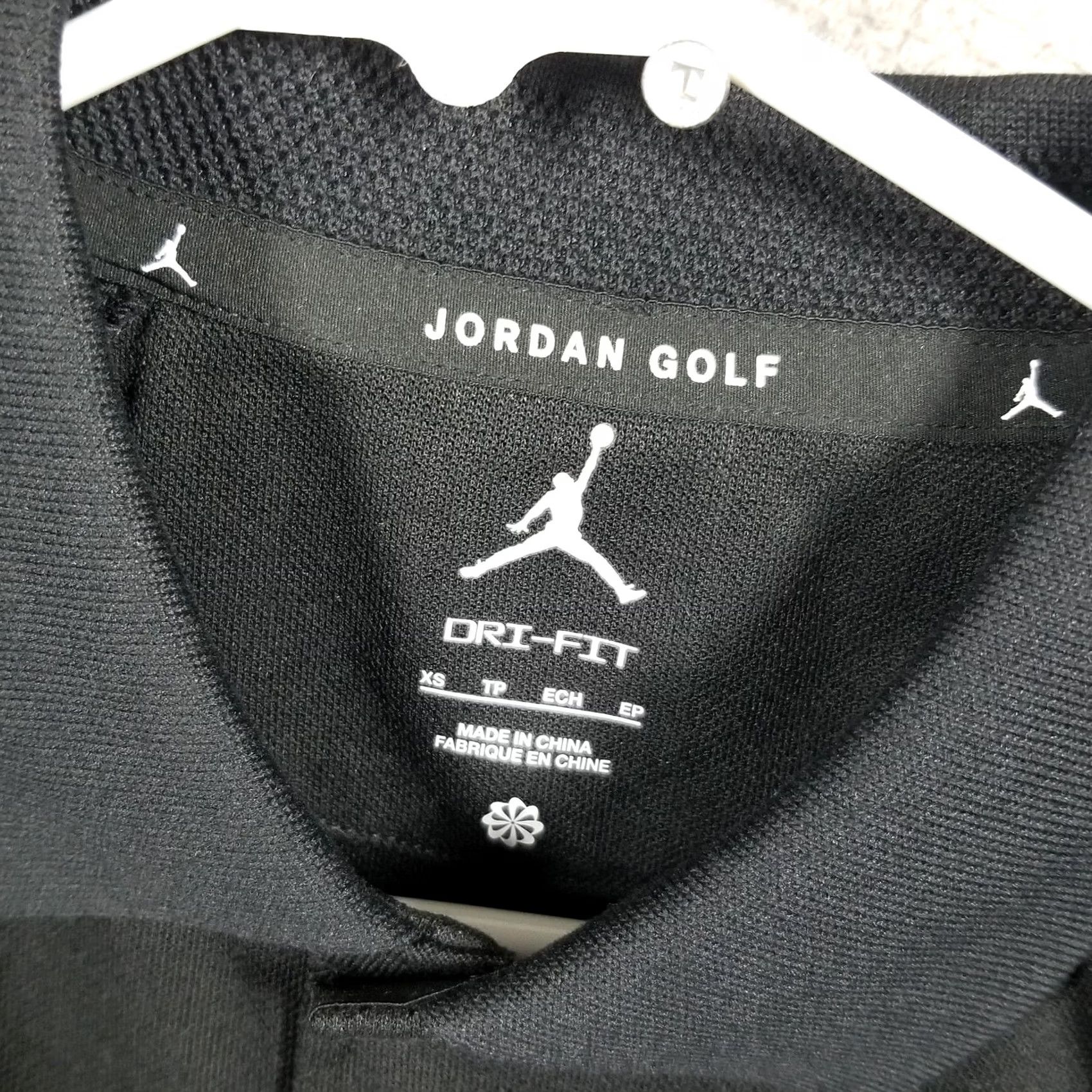 Jordan Brand Nike Jordan Dri-Fit ADV Sport Golf Polo Shirt Black XS Men's Size US XS / EU 42 / 0 - 4 Thumbnail