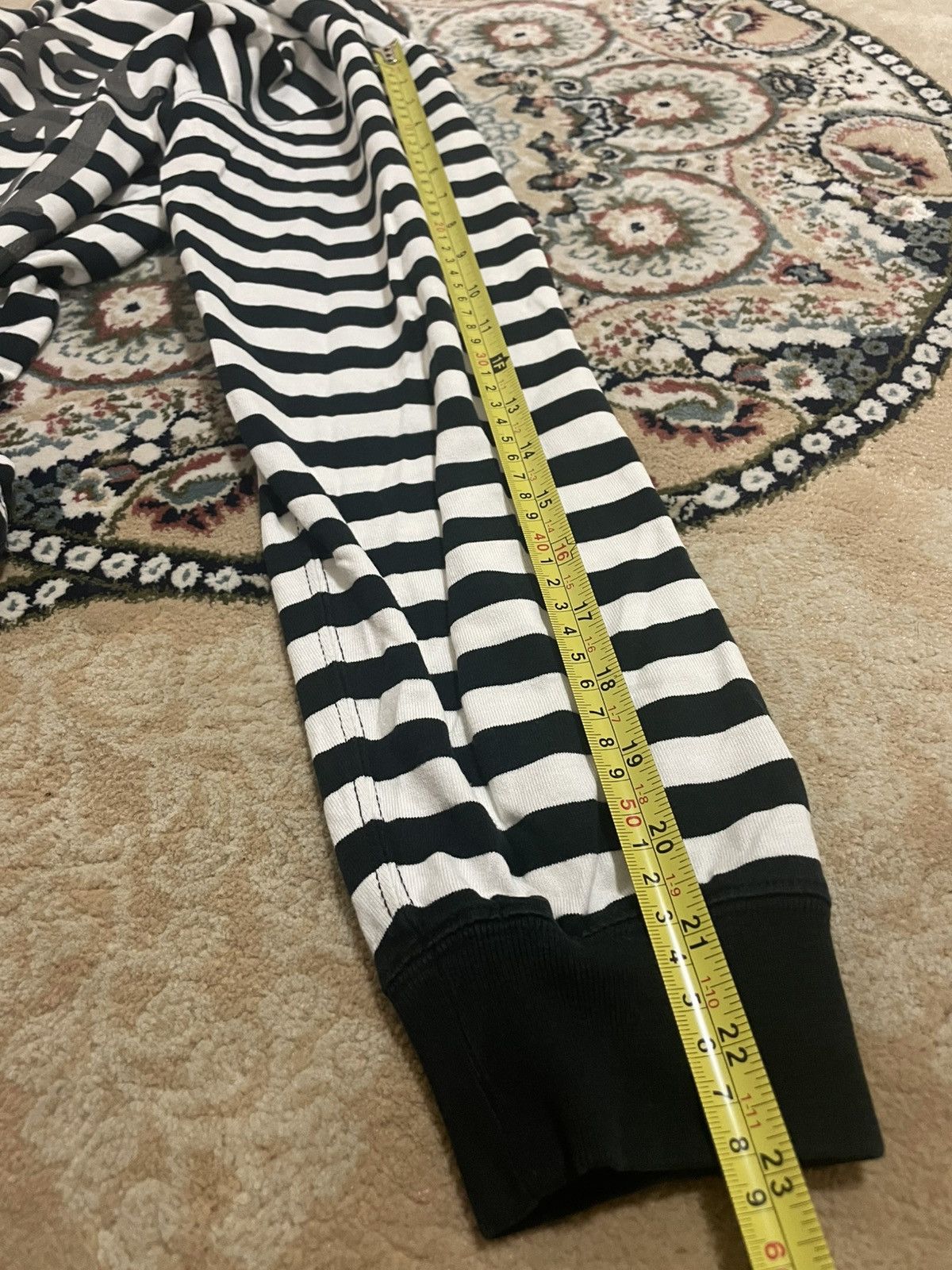 Designer × Number (N)ine × Vintage 🔥Rare🔥Vintage Numbernine L/S Tshirt Striped Design Size US M / EU 48-50 / 2 - 10 Thumbnail