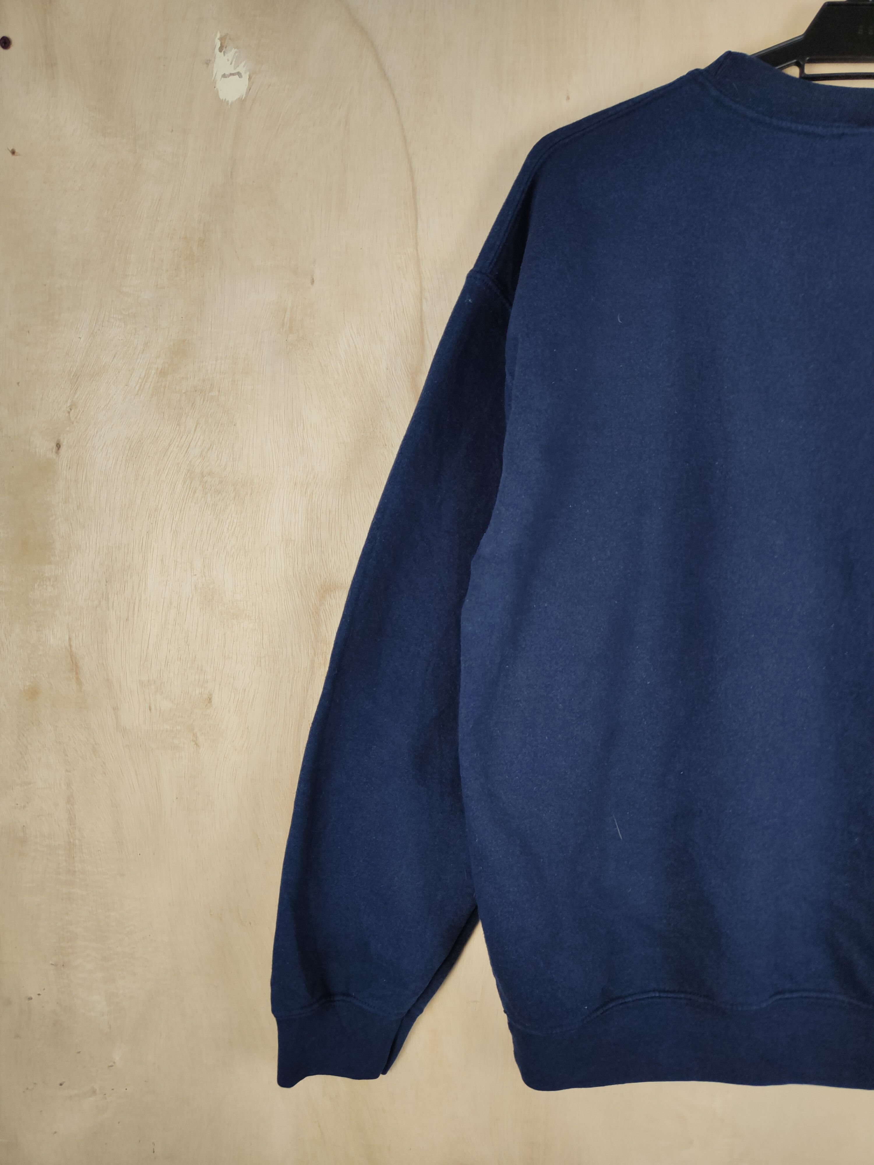 Japanese Brand × Vintage Japanese Brand tangent Dark Blue Sweatshirts #S2606 Size US M / EU 48-50 / 2 - 9 Thumbnail