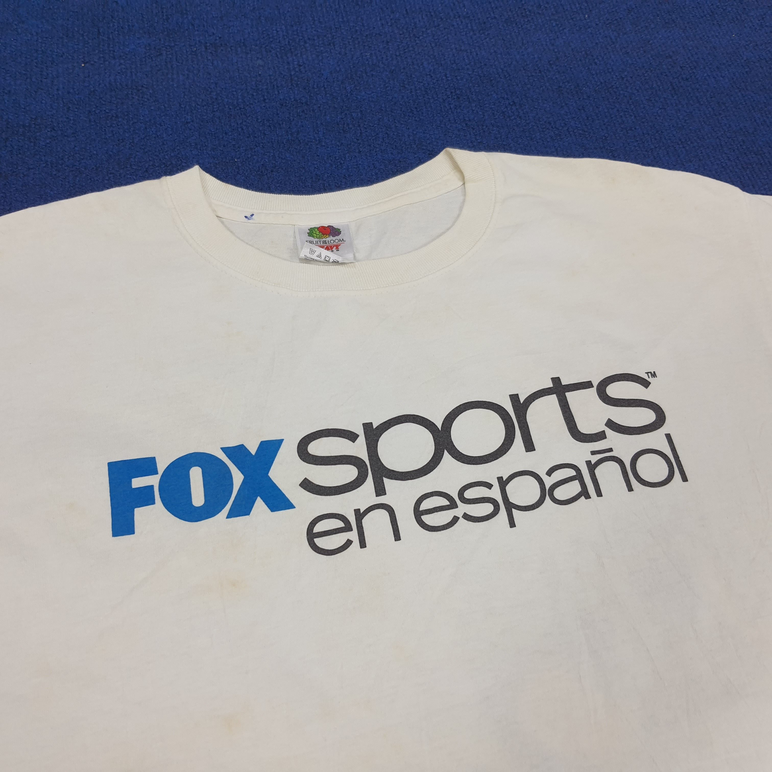 Fox Racing × Vintage Vintage Fox Sports en espanol In Spanish Tshirt Size US L / EU 52-54 / 3 - 2 Thumbnail