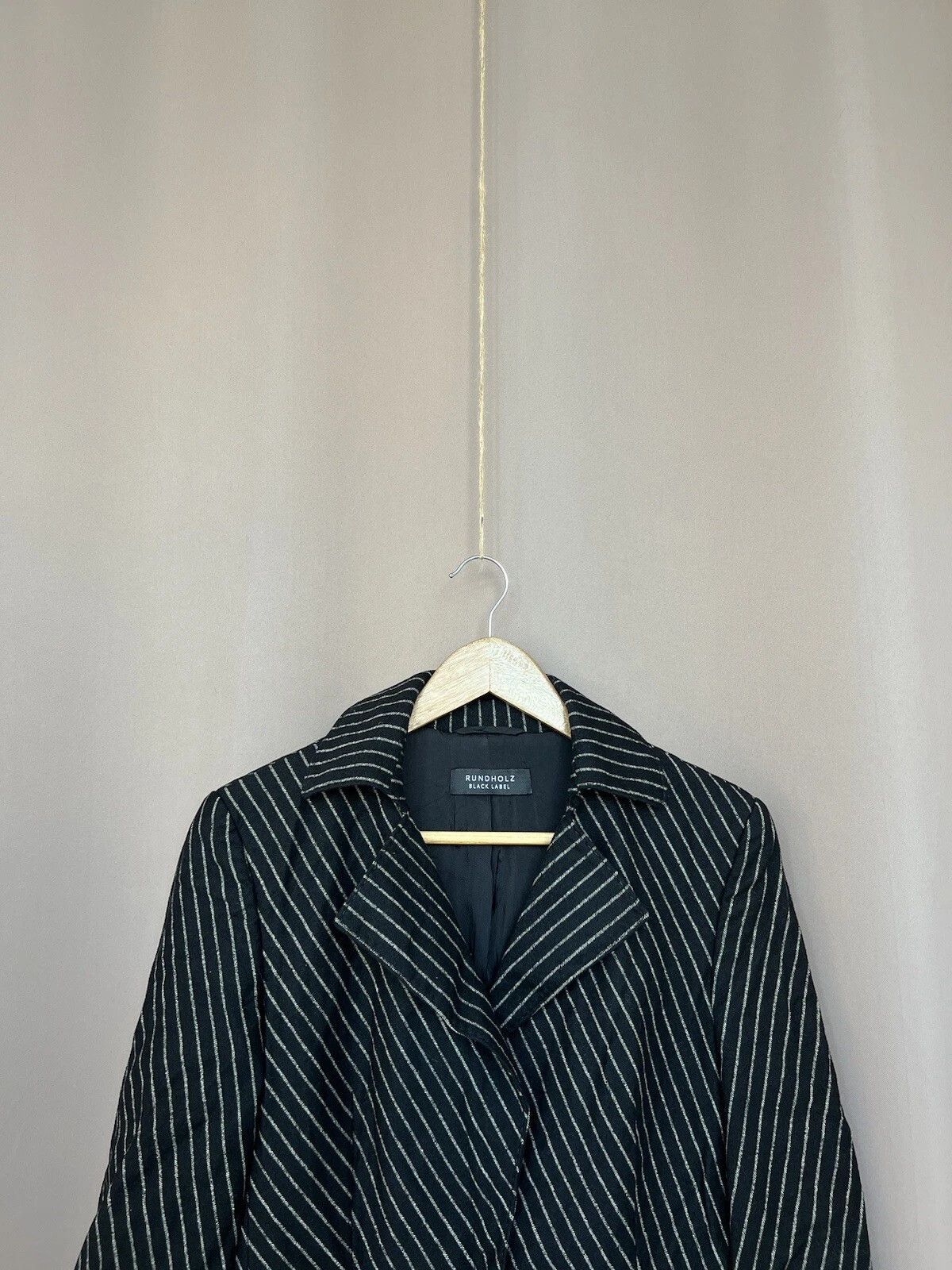 Rundholz Rundholz Black Label Striped Wool Blazer Womens Size L Size L / US 10 / IT 46 - 2 Thumbnail