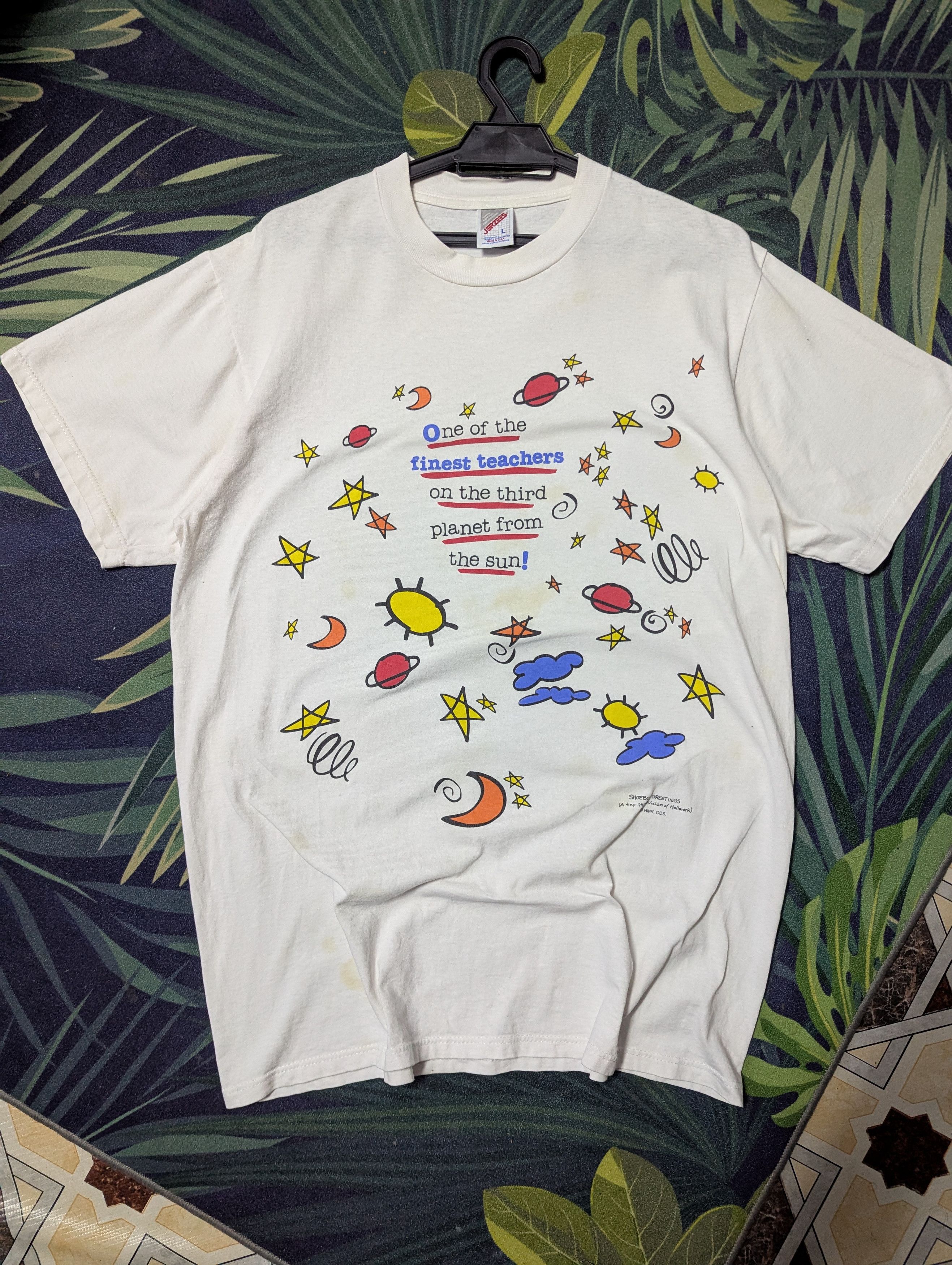 Jerzees Jerzees T-Shirt vintage 90s Size US L / EU 52-54 / 3 - 1 Thumbnail