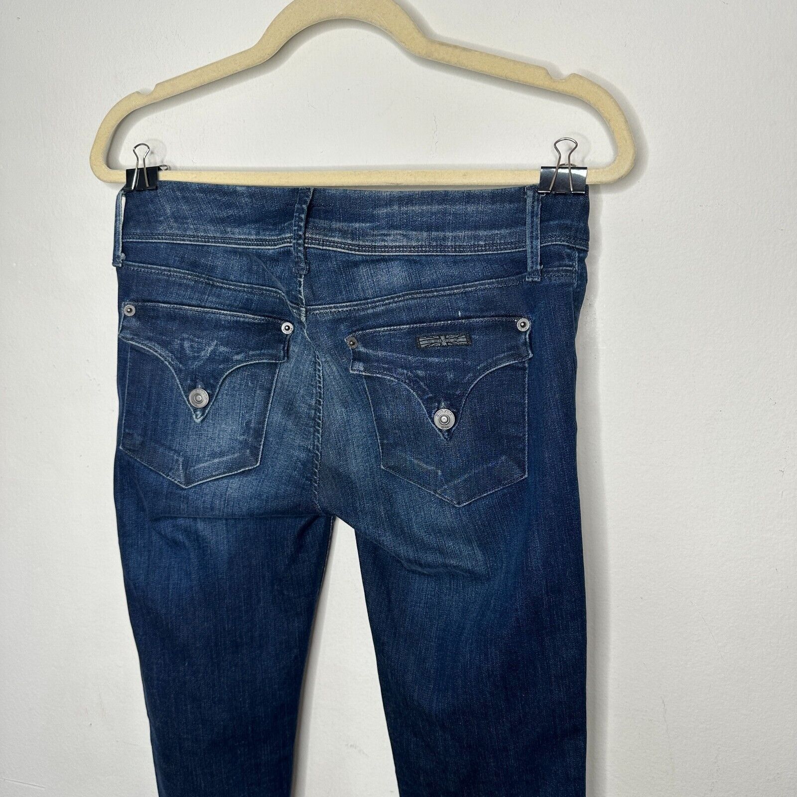 Hudson Hudson Collin Blue Wash Electric Clover Skinny Jeans 26 Size 26" / US 2 / IT 38 - 7 Thumbnail