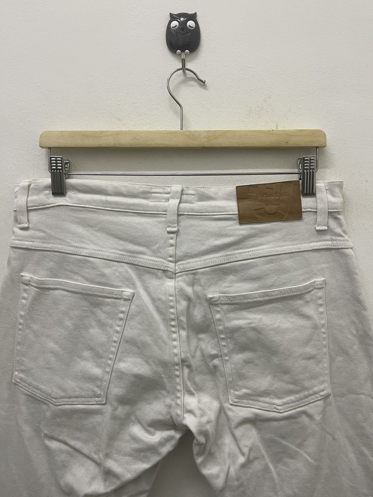 Jil Sander × Uniqlo Rare +J Jil Sander x Uniqlo Selvedge White Denim Size US 31 - 2 Thumbnail