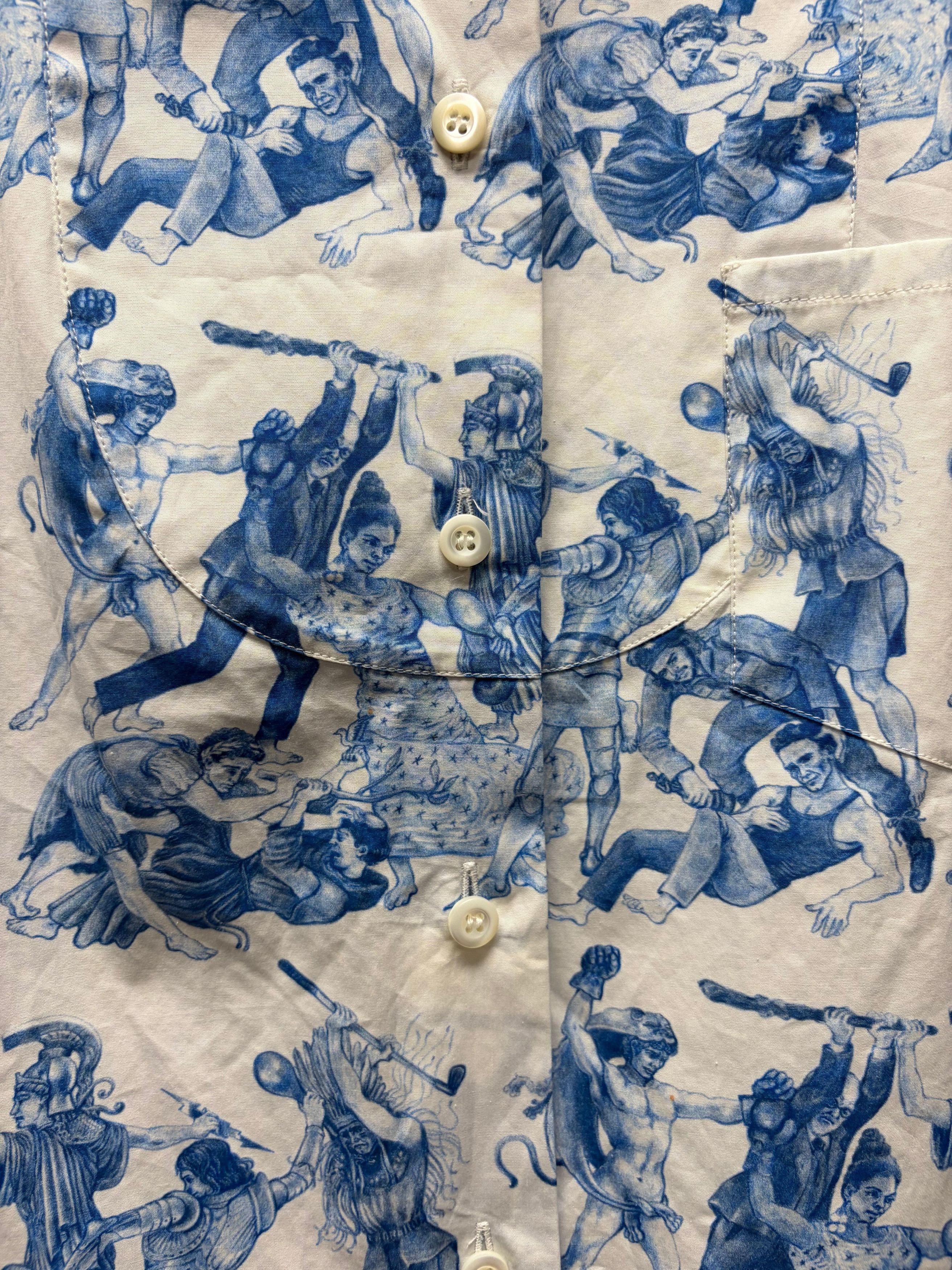 Prada AW2016 Prada x Christophe Chemin ‘The Important Ones’ Button Down Shirt Size US S / EU 44-46 / 1 - 2 Thumbnail